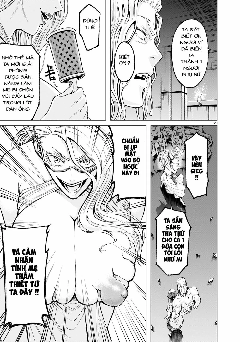 HentaiVN.net - Ảnh 29 - Đấu trường Hoa hồng [Rosengarten Saga; Rozengaten Saga; Rosen Garten Saga] - Chap 9: Bạn bè [ đồng đội 〜Ambivalenz〜