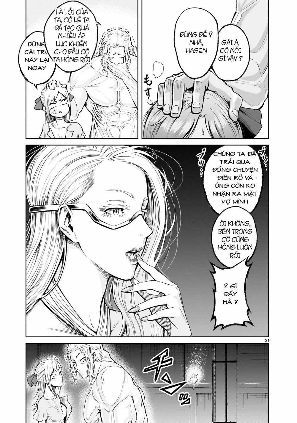 HentaiVN.net - Ảnh 31 - Đấu trường Hoa hồng [Rosengarten Saga; Rozengaten Saga; Rosen Garten Saga] - Chap 9: Bạn bè [ đồng đội 〜Ambivalenz〜