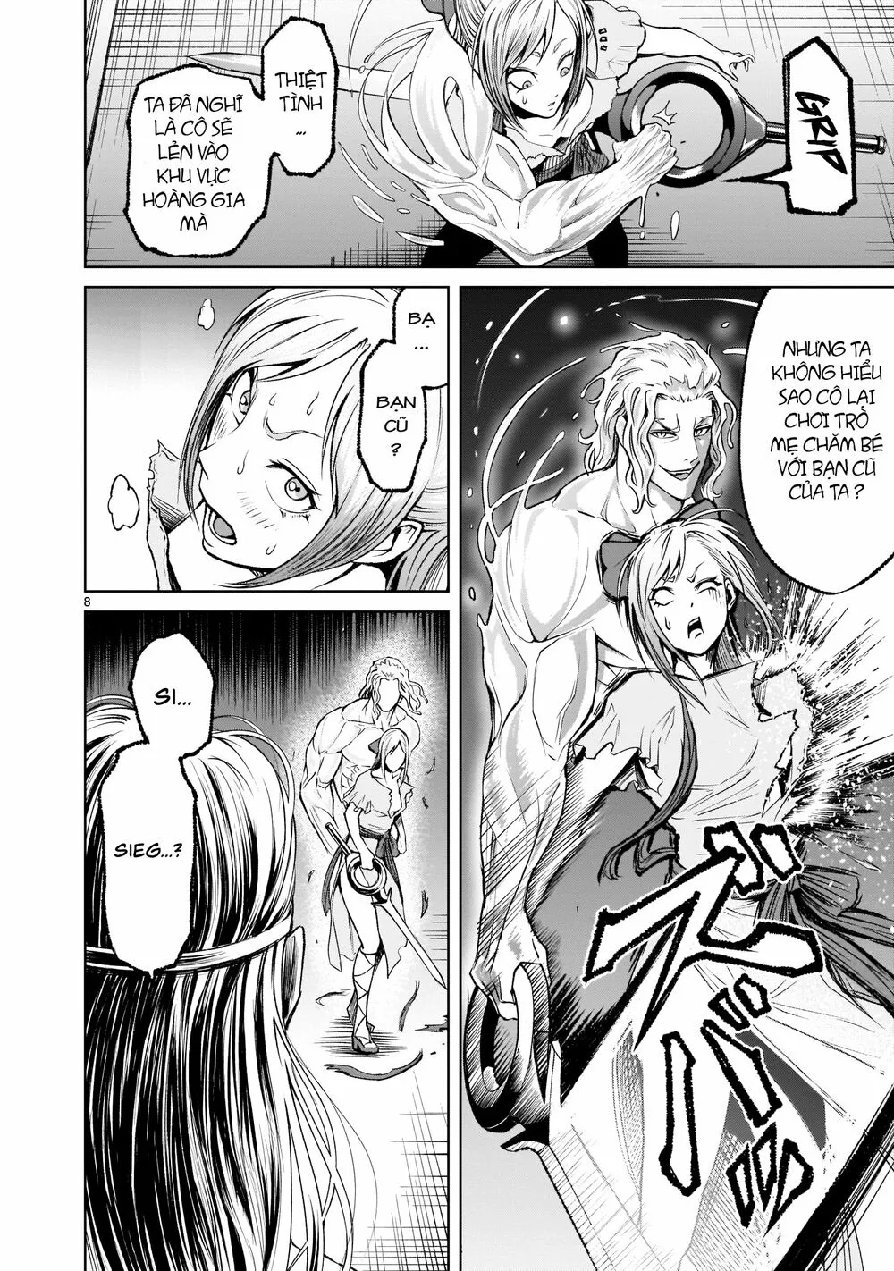 HentaiVN.net - Ảnh 8 - Đấu trường Hoa hồng [Rosengarten Saga; Rozengaten Saga; Rosen Garten Saga] - Chap 9: Bạn bè [ đồng đội 〜Ambivalenz〜