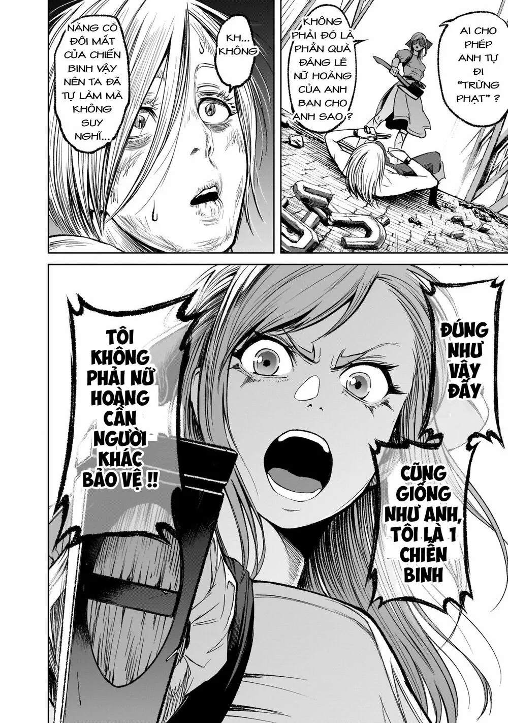 HentaiVN.net - Ảnh 17 - Đấu trường Hoa hồng [Rosengarten Saga; Rozengaten Saga; Rosen Garten Saga] - Chap 10: Chiến binh 〜Mannschaft〜