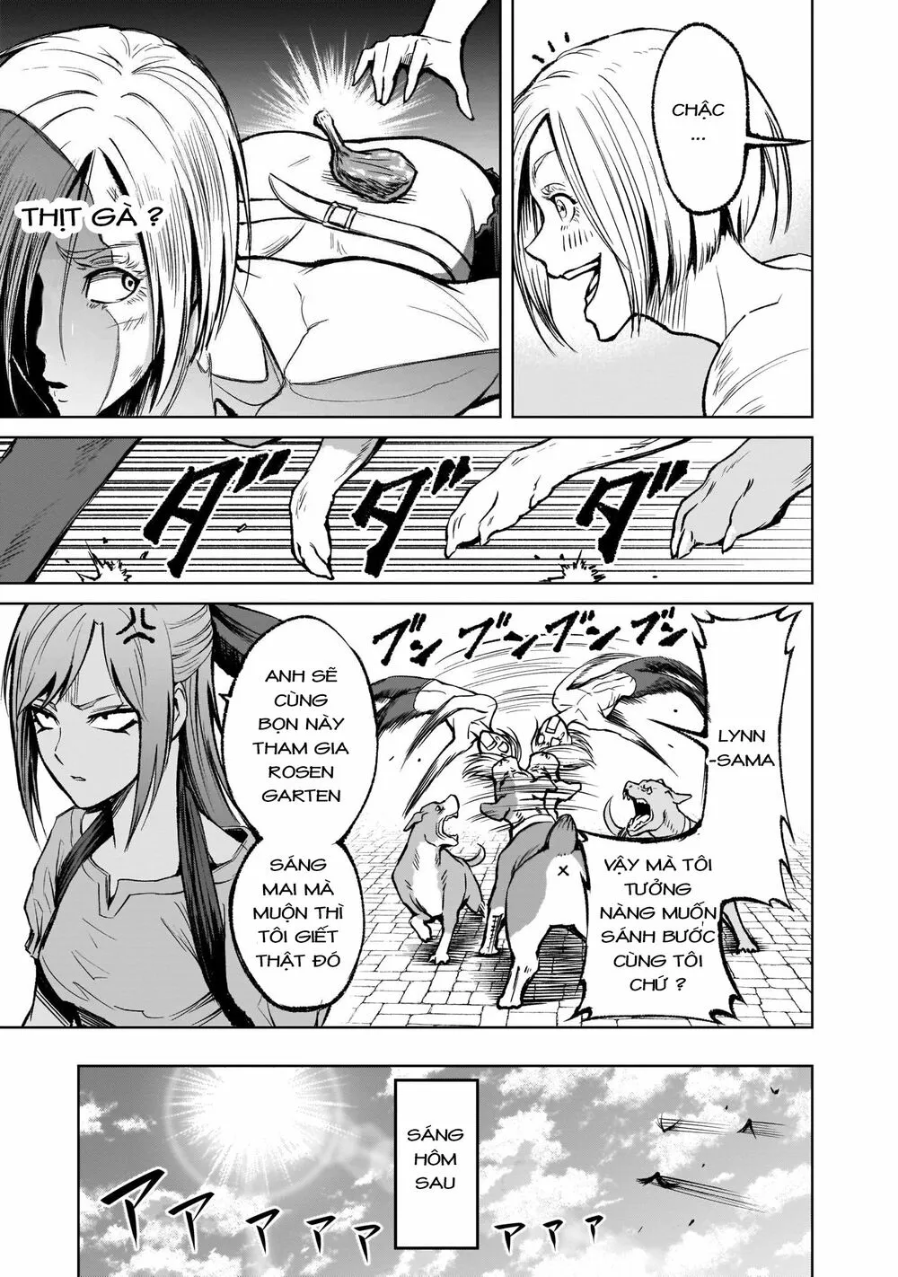HentaiVN.net - Ảnh 20 - Đấu trường Hoa hồng [Rosengarten Saga; Rozengaten Saga; Rosen Garten Saga] - Chap 10: Chiến binh 〜Mannschaft〜