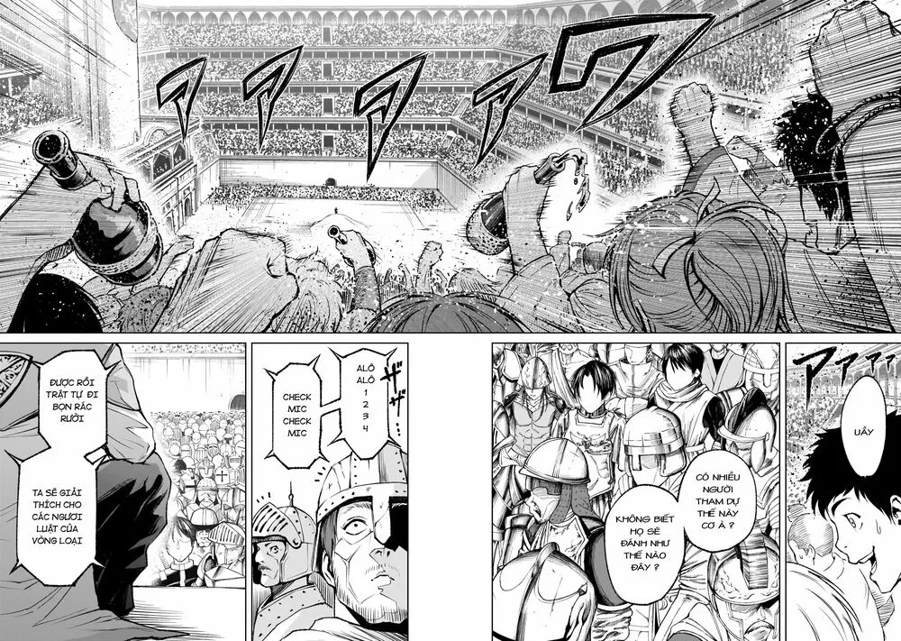 HentaiVN.net - Ảnh 21 - Đấu trường Hoa hồng [Rosengarten Saga; Rozengaten Saga; Rosen Garten Saga] - Chap 10: Chiến binh 〜Mannschaft〜