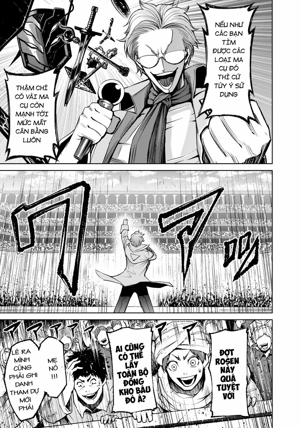 HentaiVN.net - Ảnh 29 - Đấu trường Hoa hồng [Rosengarten Saga; Rozengaten Saga; Rosen Garten Saga] - Chap 10: Chiến binh 〜Mannschaft〜
