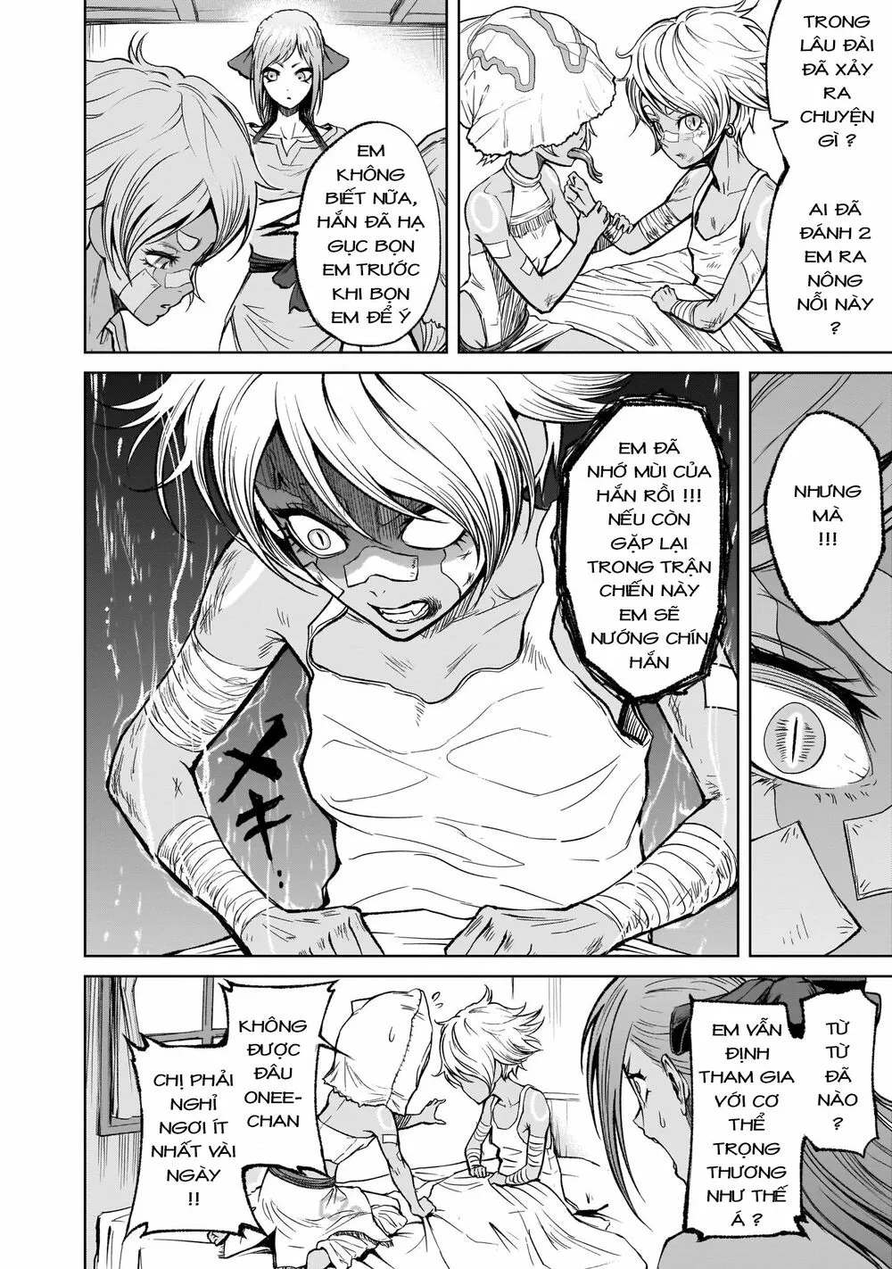 HentaiVN.net - Ảnh 4 - Đấu trường Hoa hồng [Rosengarten Saga; Rozengaten Saga; Rosen Garten Saga] - Chap 10: Chiến binh 〜Mannschaft〜