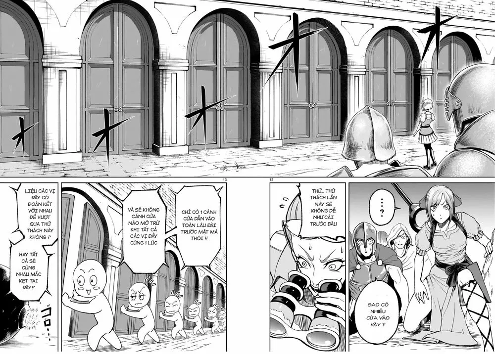 HentaiVN.net - Ảnh 11 - Đấu trường Hoa hồng [Rosengarten Saga; Rozengaten Saga; Rosen Garten Saga] - Chap 11: Tiêu chuẩn 〜Lauf！〜