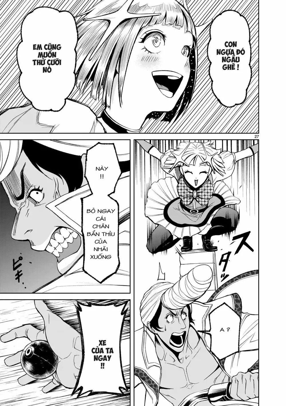 HentaiVN.net - Ảnh 24 - Đấu trường Hoa hồng [Rosengarten Saga; Rozengaten Saga; Rosen Garten Saga] - Chap 11: Tiêu chuẩn 〜Lauf！〜