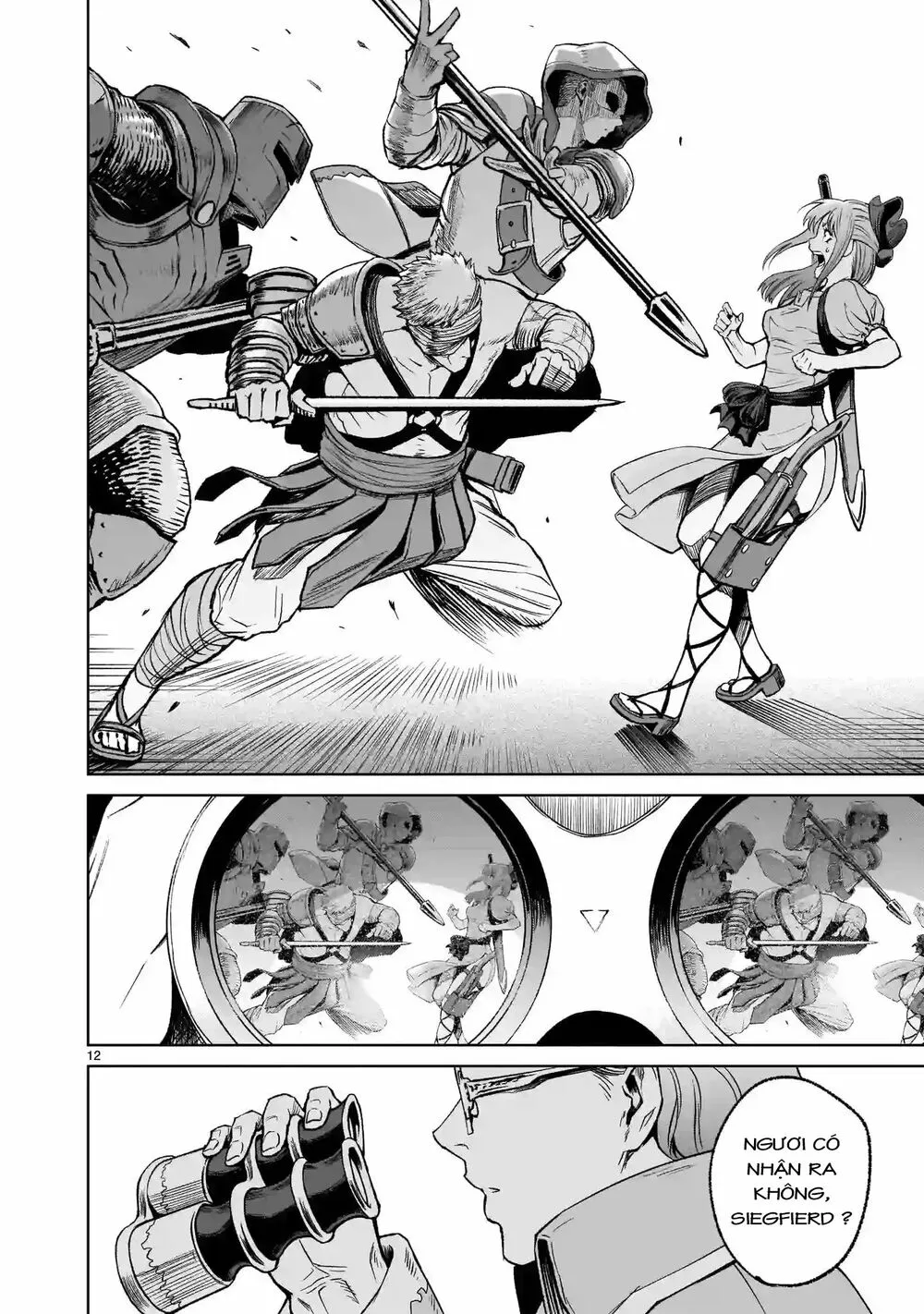 HentaiVN.net - Ảnh 12 - Đấu trường Hoa hồng [Rosengarten Saga; Rozengaten Saga; Rosen Garten Saga] - Chap 12: Mục tiêu ～Volle Kraft～