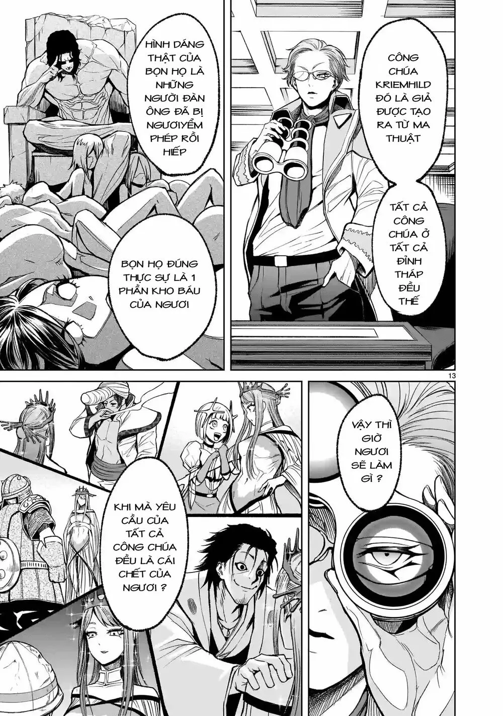 HentaiVN.net - Ảnh 13 - Đấu trường Hoa hồng [Rosengarten Saga; Rozengaten Saga; Rosen Garten Saga] - Chap 12: Mục tiêu ～Volle Kraft～