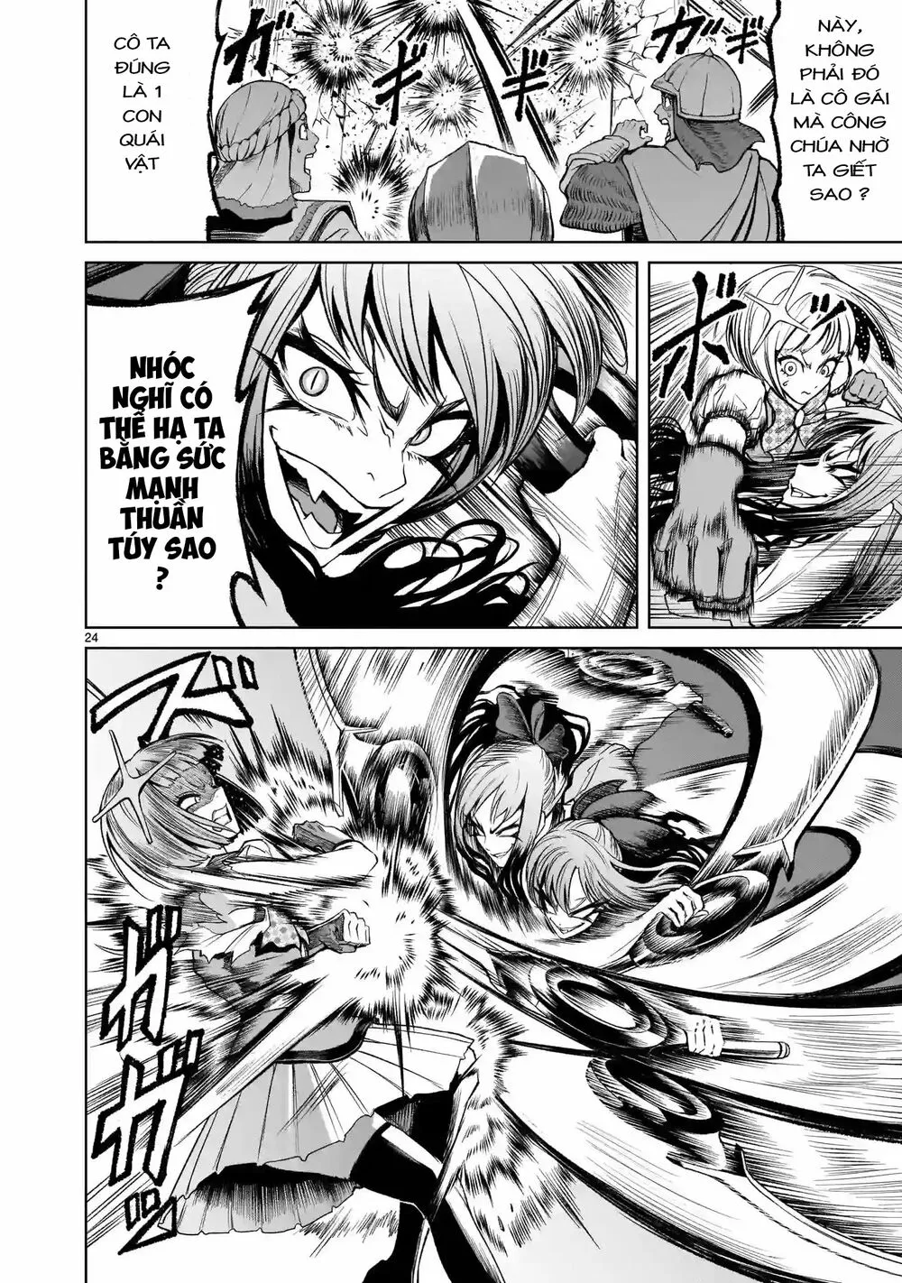 HentaiVN.net - Ảnh 22 - Đấu trường Hoa hồng [Rosengarten Saga; Rozengaten Saga; Rosen Garten Saga] - Chap 12: Mục tiêu ～Volle Kraft～