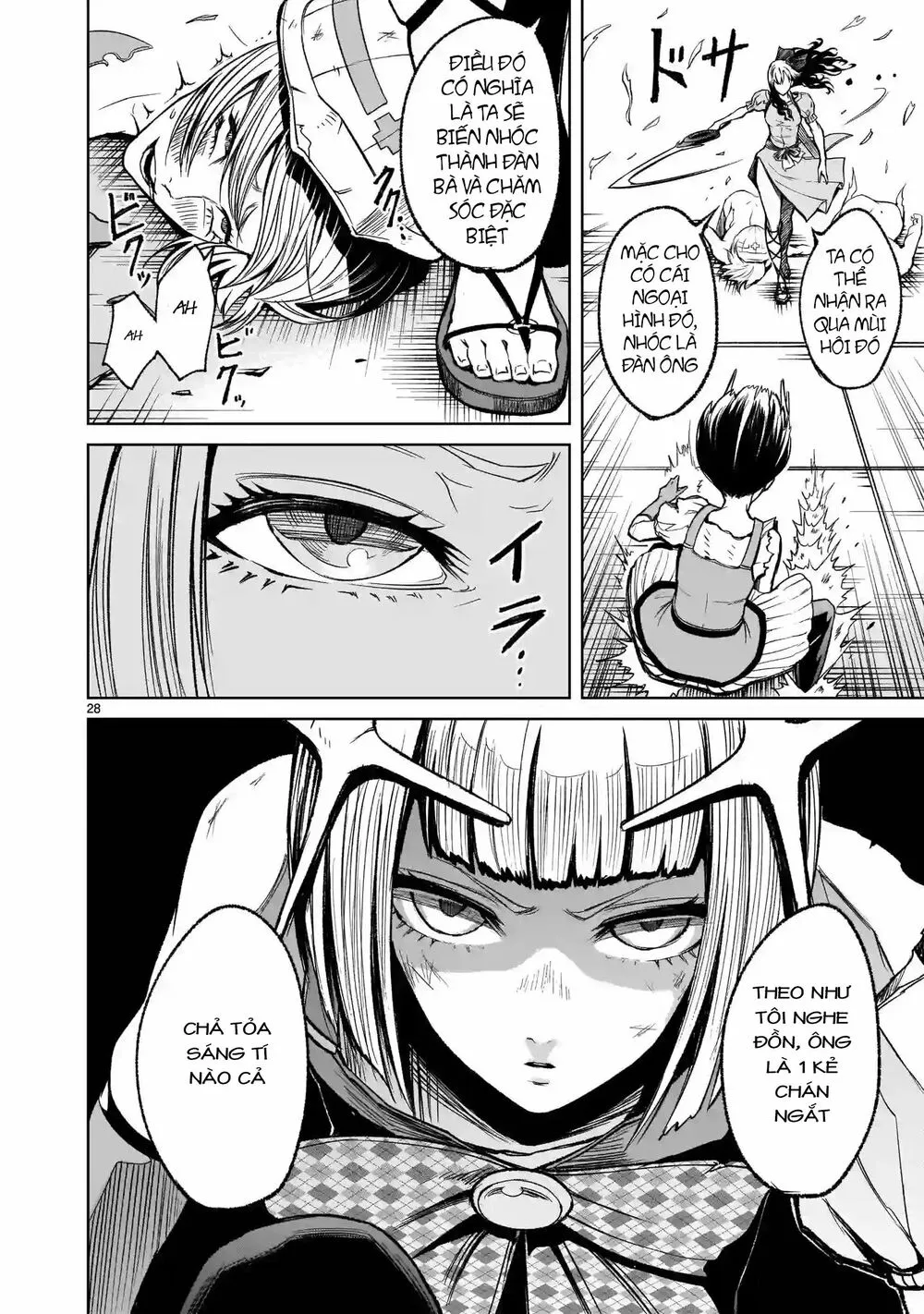 HentaiVN.net - Ảnh 26 - Đấu trường Hoa hồng [Rosengarten Saga; Rozengaten Saga; Rosen Garten Saga] - Chap 12: Mục tiêu ～Volle Kraft～
