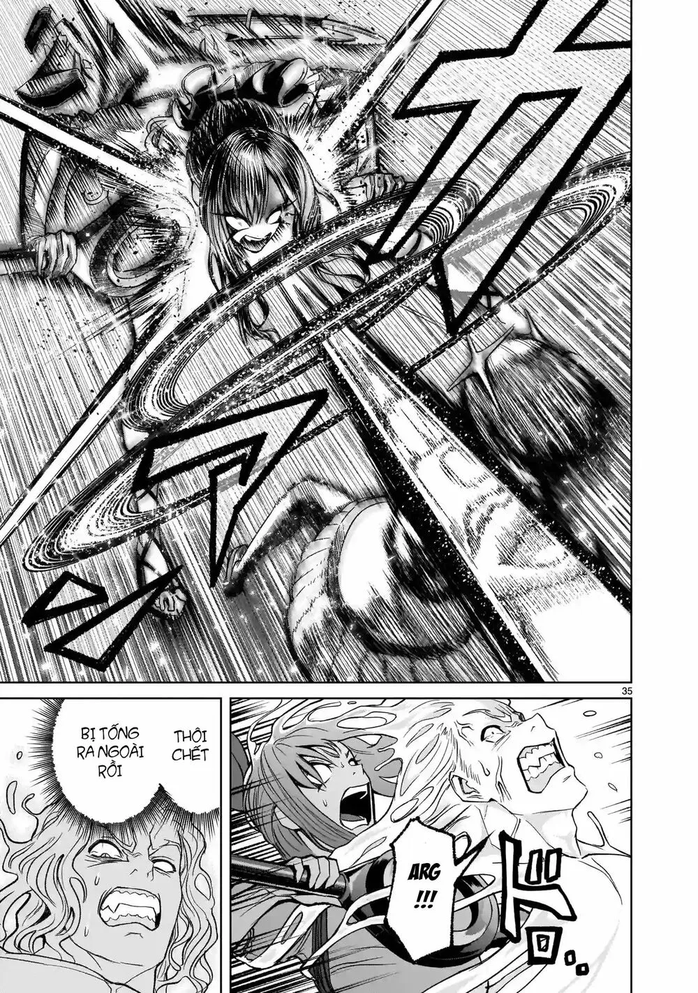 HentaiVN.net - Ảnh 33 - Đấu trường Hoa hồng [Rosengarten Saga; Rozengaten Saga; Rosen Garten Saga] - Chap 12: Mục tiêu ～Volle Kraft～