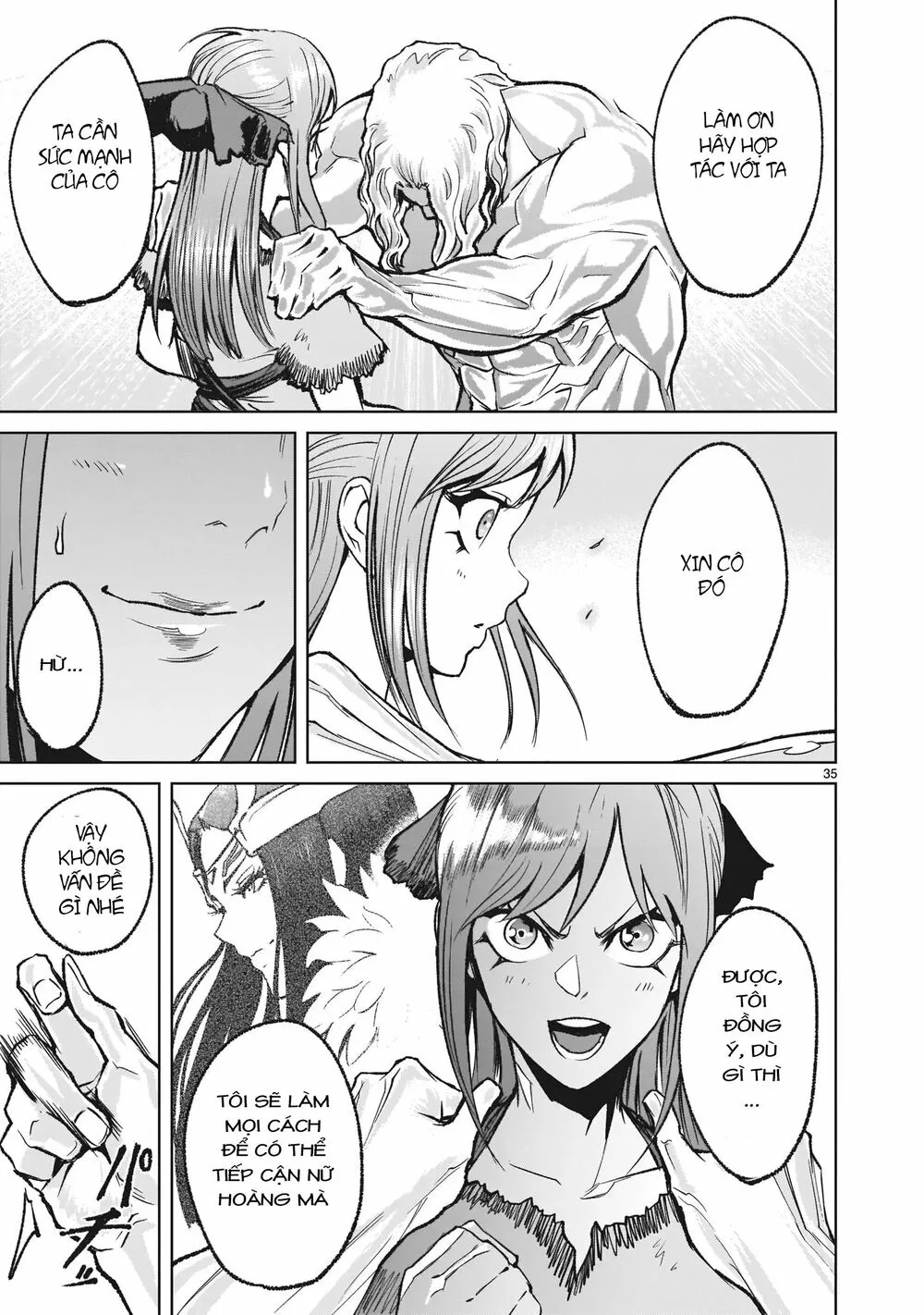 HentaiVN.net - Ảnh 34 - Đấu trường Hoa hồng [Rosengarten Saga; Rozengaten Saga; Rosen Garten Saga] - Chap 13: Huyết quả ～Ethik～