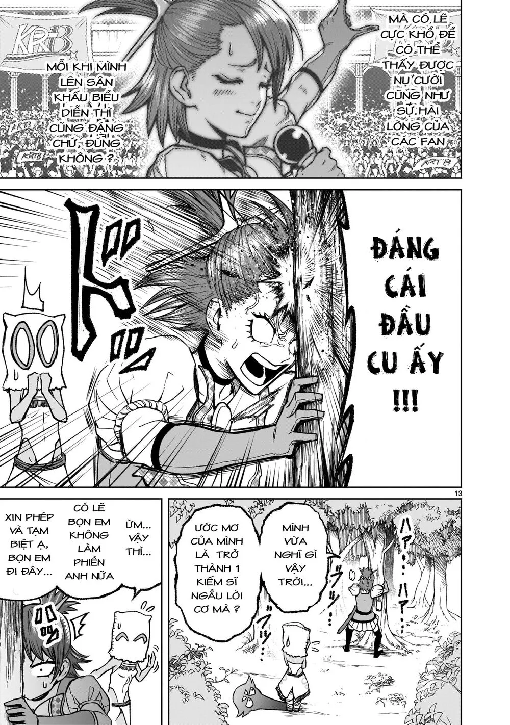HentaiVN.net - Ảnh 13 - Đấu trường Hoa hồng [Rosengarten Saga; Rozengaten Saga; Rosen Garten Saga] - Chap 14: Liên kết ～Freundschaft～