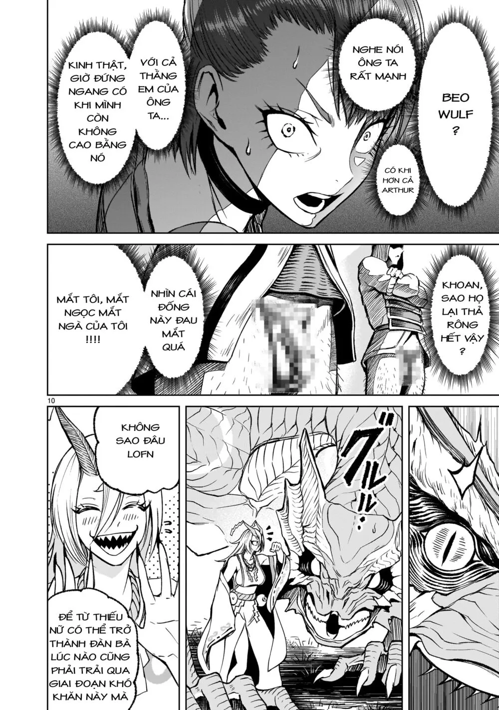 HentaiVN.net - Ảnh 8 - Đấu trường Hoa hồng [Rosengarten Saga; Rozengaten Saga; Rosen Garten Saga] - Chap 15: Dương vật ~Männlicher Geist~