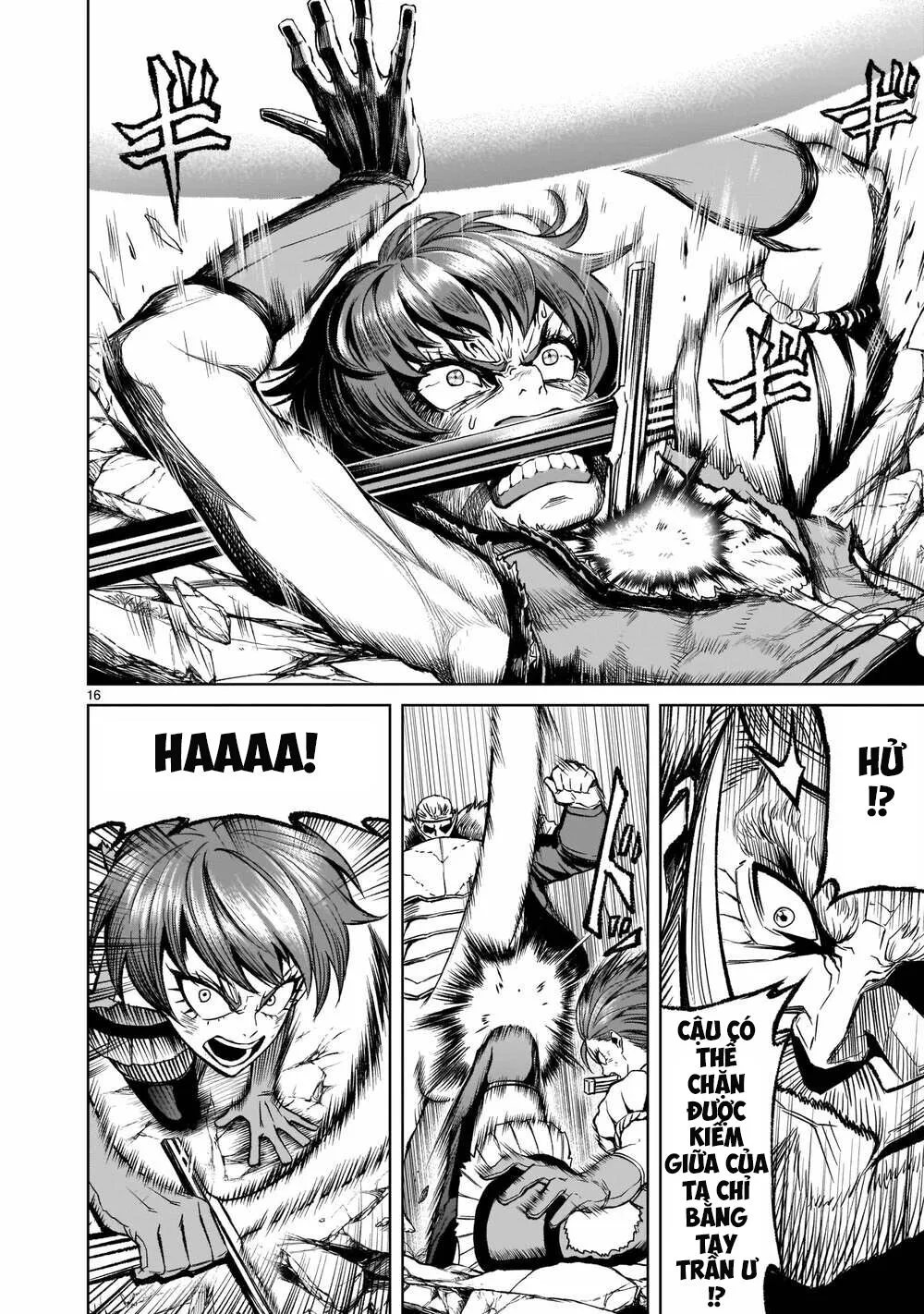 HentaiVN.net - Ảnh 16 - Đấu trường Hoa hồng [Rosengarten Saga; Rozengaten Saga; Rosen Garten Saga] - Chap 16: Kì phùng địch thủ ～FREUNDSCHAFT～