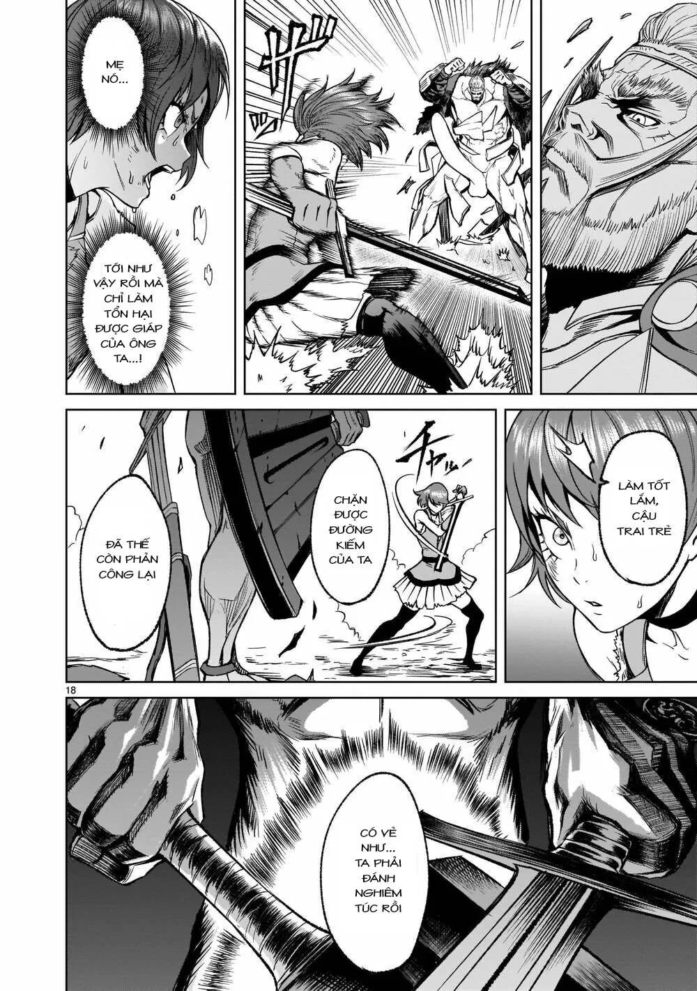 HentaiVN.net - Ảnh 18 - Đấu trường Hoa hồng [Rosengarten Saga; Rozengaten Saga; Rosen Garten Saga] - Chap 16: Kì phùng địch thủ ～FREUNDSCHAFT～