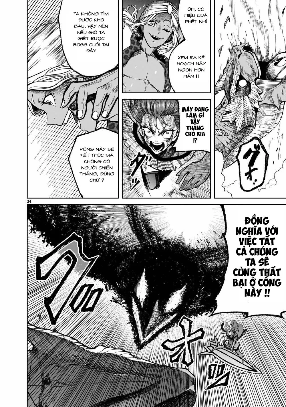 HentaiVN.net - Ảnh 34 - Đấu trường Hoa hồng [Rosengarten Saga; Rozengaten Saga; Rosen Garten Saga] - Chap 16: Kì phùng địch thủ ～FREUNDSCHAFT～