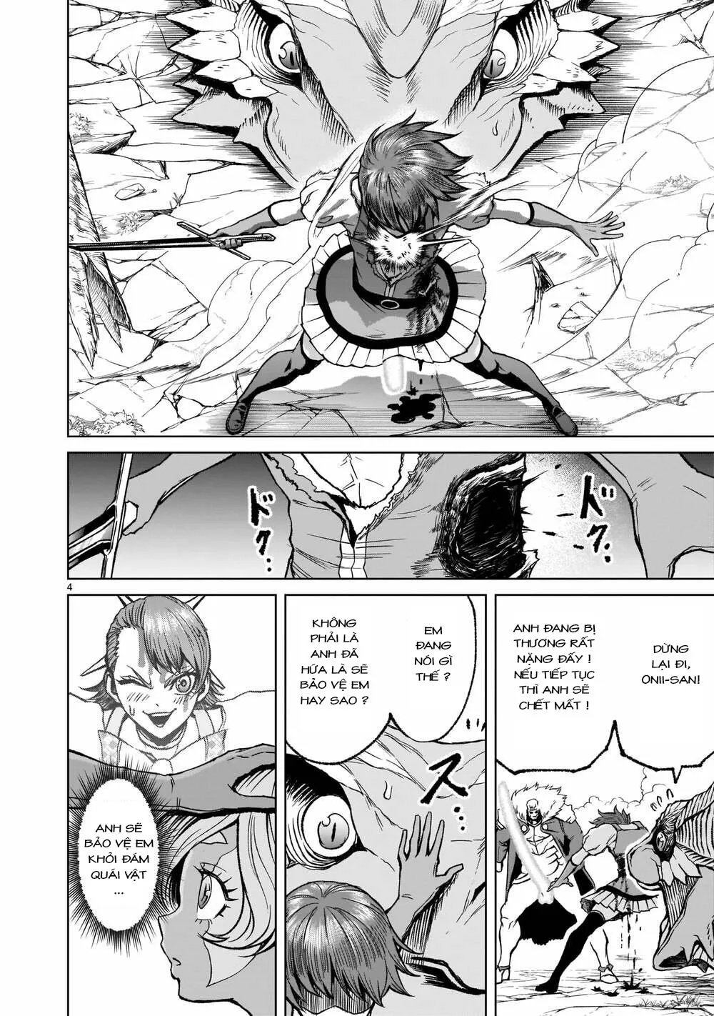 HentaiVN.net - Ảnh 4 - Đấu trường Hoa hồng [Rosengarten Saga; Rozengaten Saga; Rosen Garten Saga] - Chap 16: Kì phùng địch thủ ～FREUNDSCHAFT～