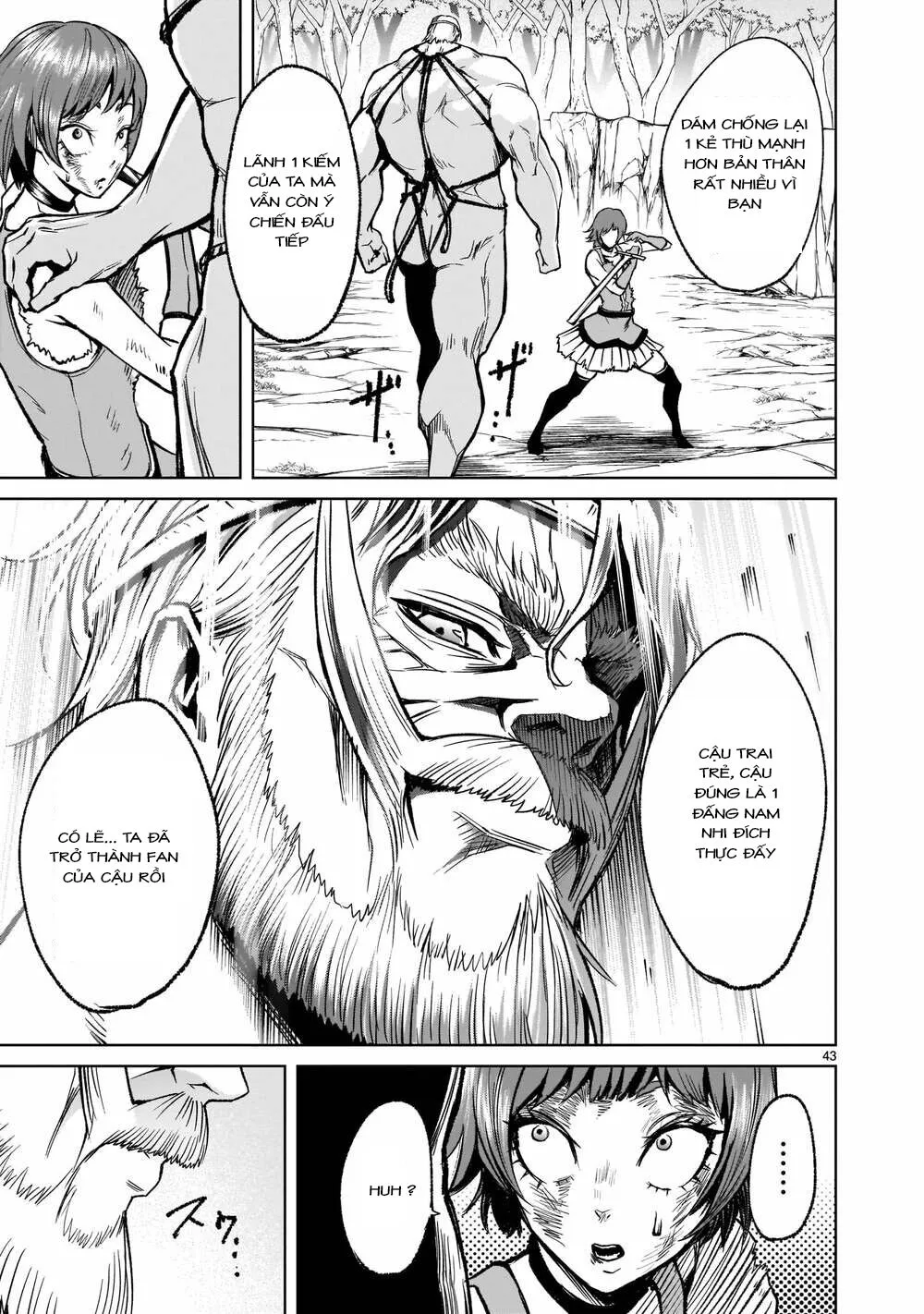 HentaiVN.net - Ảnh 42 - Đấu trường Hoa hồng [Rosengarten Saga; Rozengaten Saga; Rosen Garten Saga] - Chap 16: Kì phùng địch thủ ～FREUNDSCHAFT～