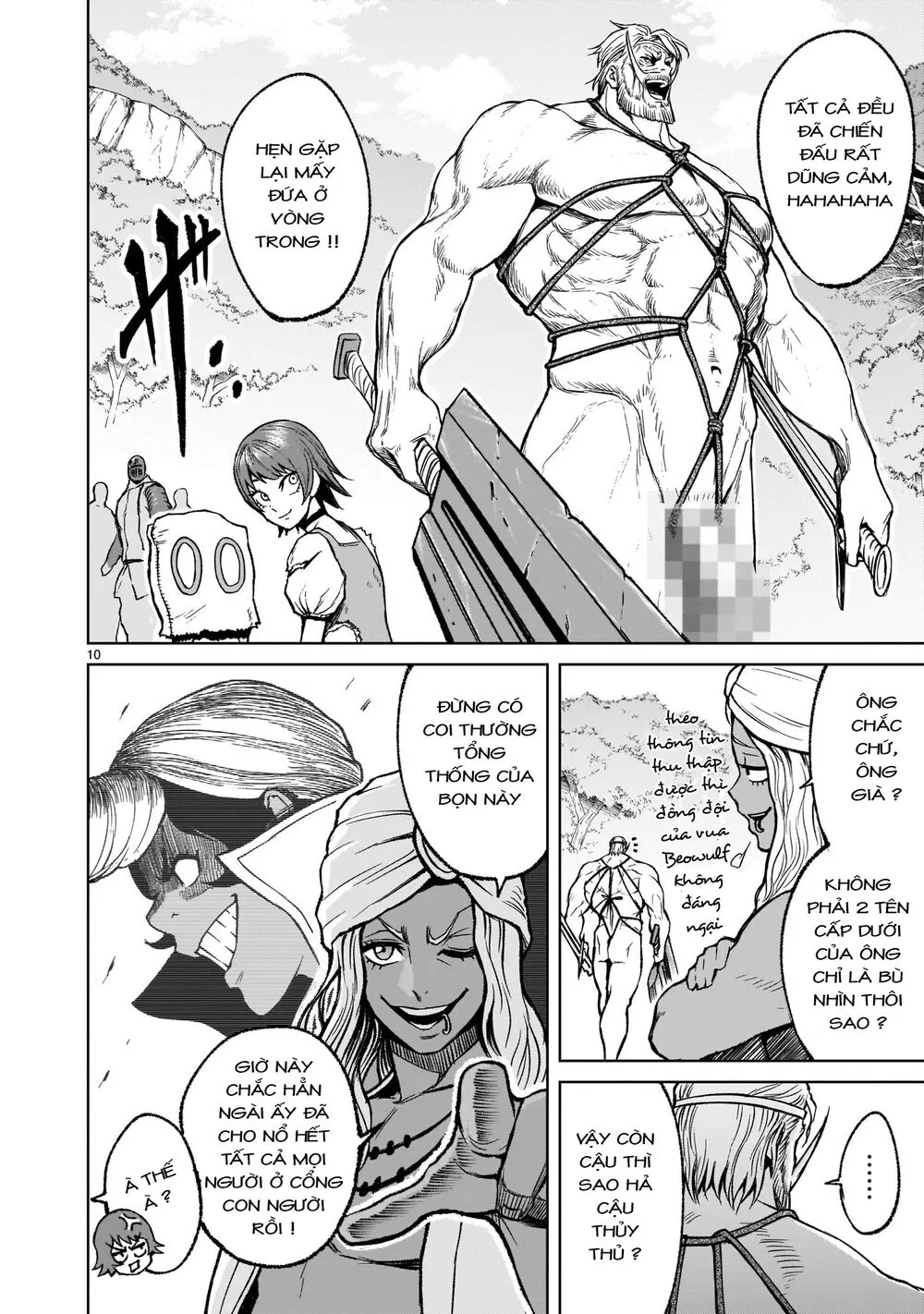 HentaiVN.net - Ảnh 10 - Đấu trường Hoa hồng [Rosengarten Saga; Rozengaten Saga; Rosen Garten Saga] - Chap 17: Tình thế hiểm nghèo ～Die letze Route～