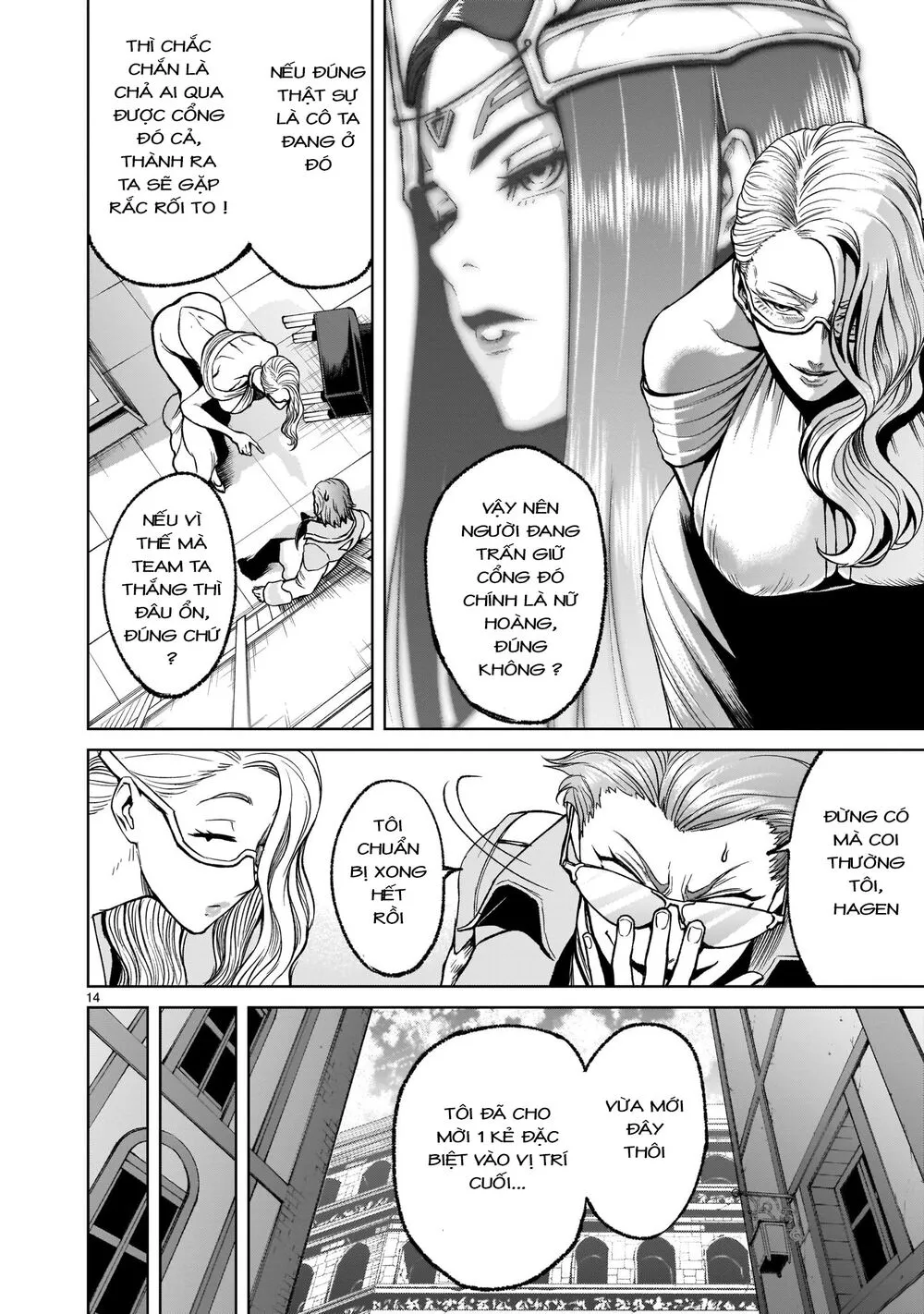 HentaiVN.net - Ảnh 14 - Đấu trường Hoa hồng [Rosengarten Saga; Rozengaten Saga; Rosen Garten Saga] - Chap 17: Tình thế hiểm nghèo ～Die letze Route～