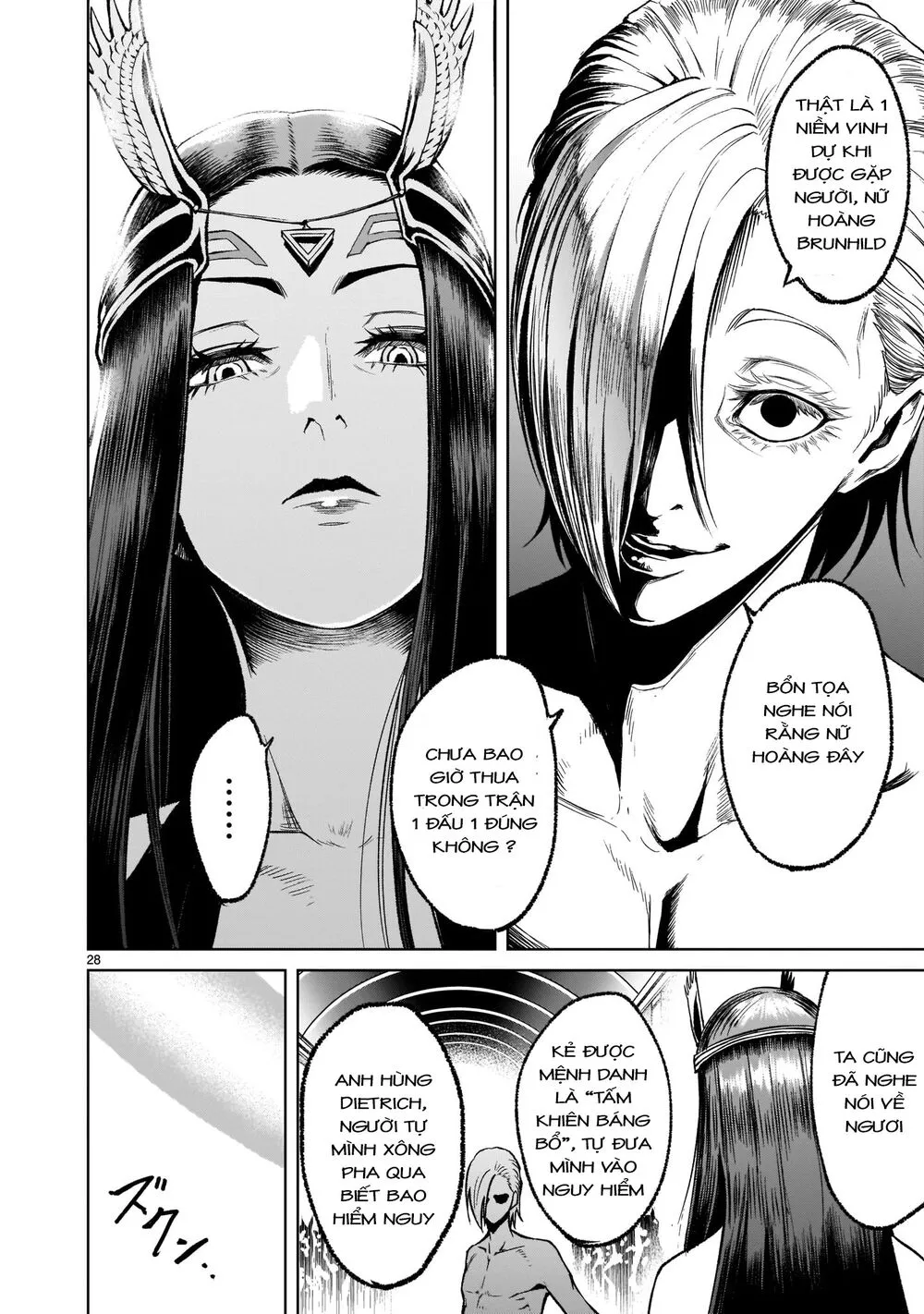 HentaiVN.net - Ảnh 27 - Đấu trường Hoa hồng [Rosengarten Saga; Rozengaten Saga; Rosen Garten Saga] - Chap 17: Tình thế hiểm nghèo ～Die letze Route～