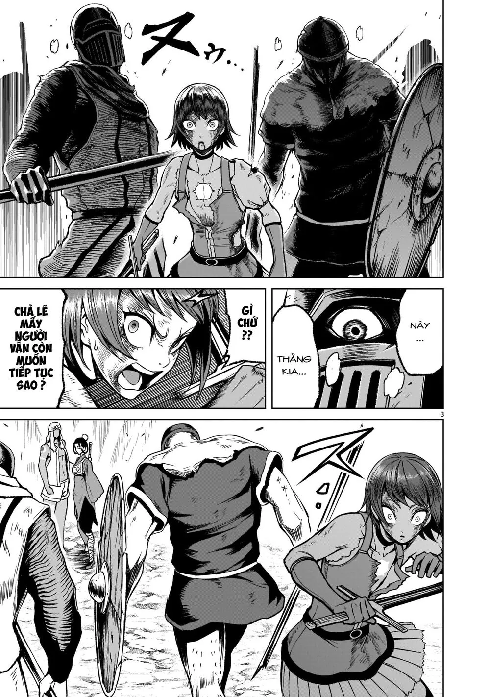 HentaiVN.net - Ảnh 3 - Đấu trường Hoa hồng [Rosengarten Saga; Rozengaten Saga; Rosen Garten Saga] - Chap 17: Tình thế hiểm nghèo ～Die letze Route～