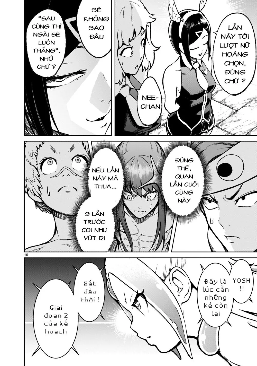 HentaiVN.net - Ảnh 10 - Đấu trường Hoa hồng [Rosengarten Saga; Rozengaten Saga; Rosen Garten Saga] - Chap 19: Chiến thuật ～Tricks～