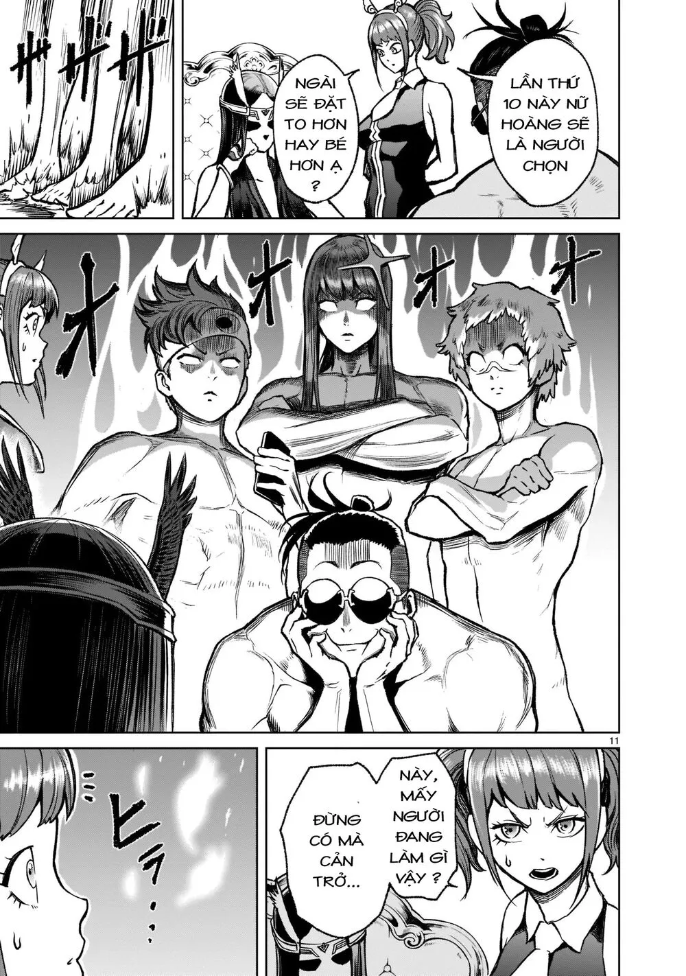 HentaiVN.net - Ảnh 11 - Đấu trường Hoa hồng [Rosengarten Saga; Rozengaten Saga; Rosen Garten Saga] - Chap 19: Chiến thuật ～Tricks～
