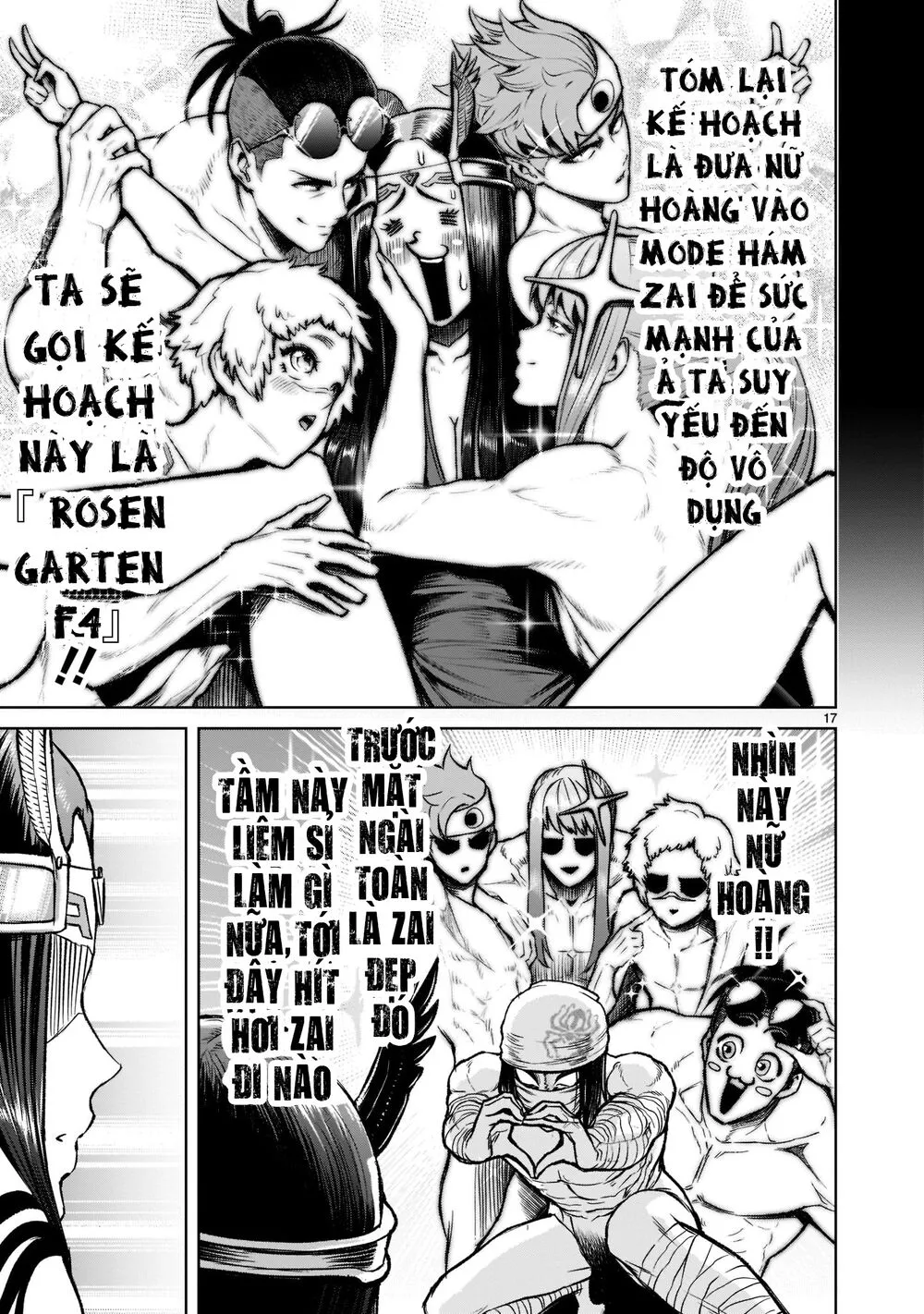 HentaiVN.net - Ảnh 16 - Đấu trường Hoa hồng [Rosengarten Saga; Rozengaten Saga; Rosen Garten Saga] - Chap 19: Chiến thuật ～Tricks～