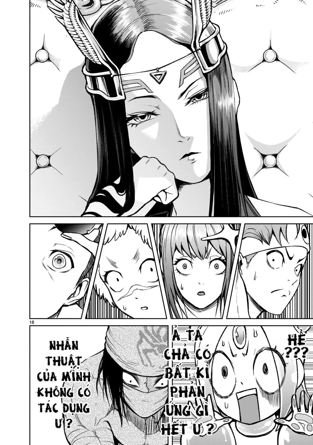 HentaiVN.net - Ảnh 17 - Đấu trường Hoa hồng [Rosengarten Saga; Rozengaten Saga; Rosen Garten Saga] - Chap 19: Chiến thuật ～Tricks～