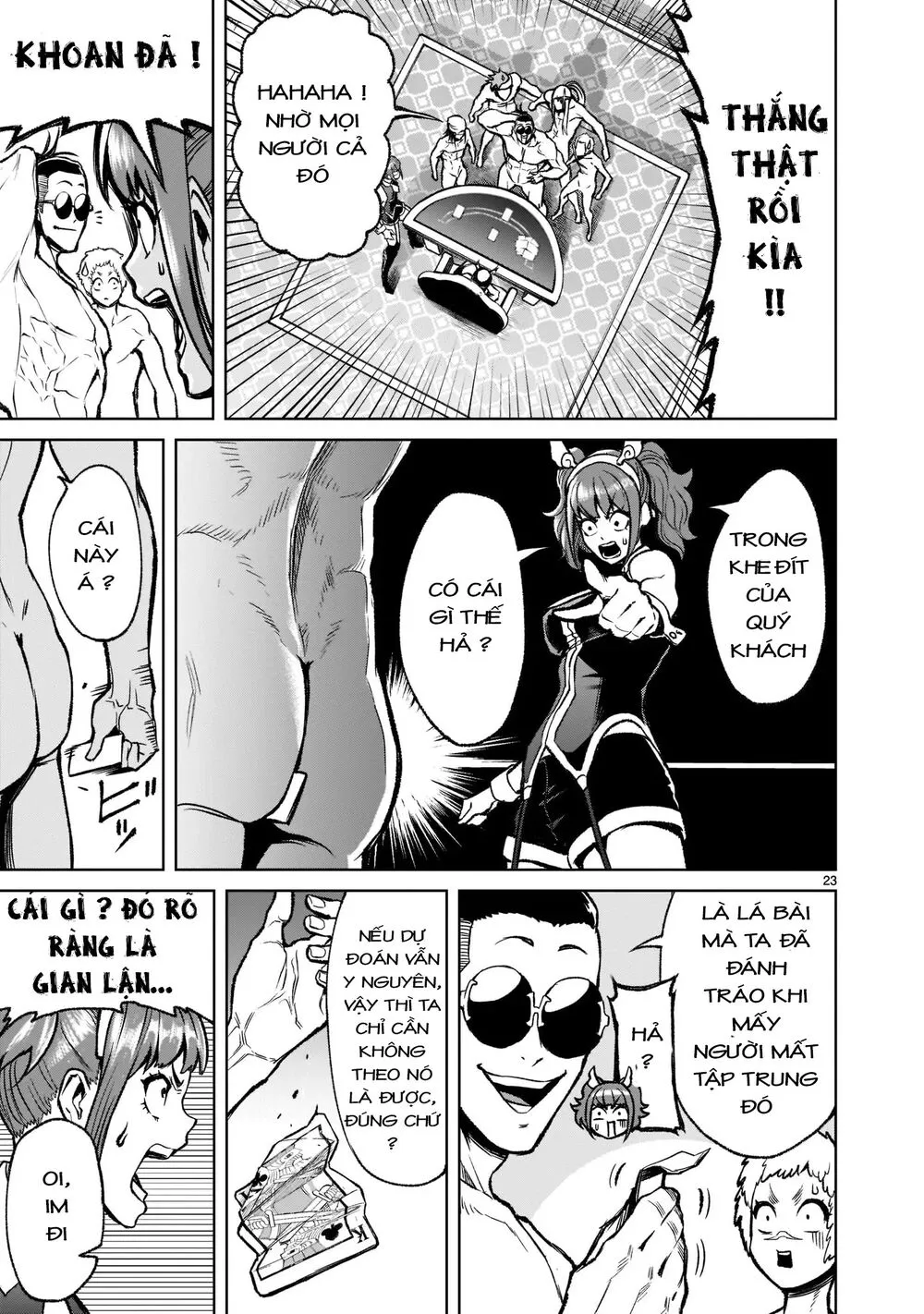 HentaiVN.net - Ảnh 22 - Đấu trường Hoa hồng [Rosengarten Saga; Rozengaten Saga; Rosen Garten Saga] - Chap 19: Chiến thuật ～Tricks～