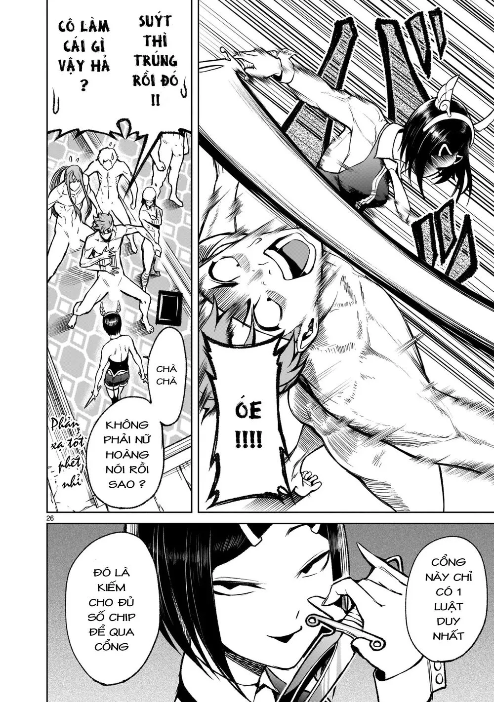 HentaiVN.net - Ảnh 25 - Đấu trường Hoa hồng [Rosengarten Saga; Rozengaten Saga; Rosen Garten Saga] - Chap 19: Chiến thuật ～Tricks～