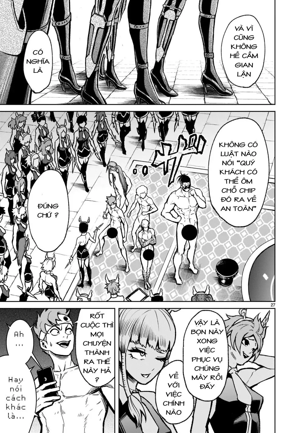 HentaiVN.net - Ảnh 26 - Đấu trường Hoa hồng [Rosengarten Saga; Rozengaten Saga; Rosen Garten Saga] - Chap 19: Chiến thuật ～Tricks～