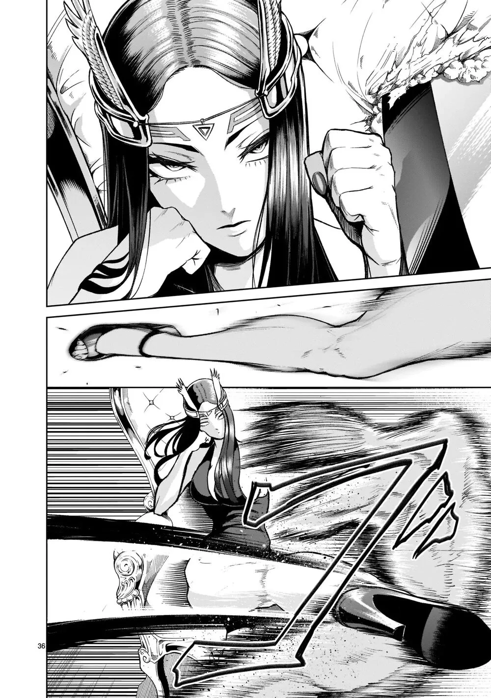HentaiVN.net - Ảnh 35 - Đấu trường Hoa hồng [Rosengarten Saga; Rozengaten Saga; Rosen Garten Saga] - Chap 19: Chiến thuật ～Tricks～
