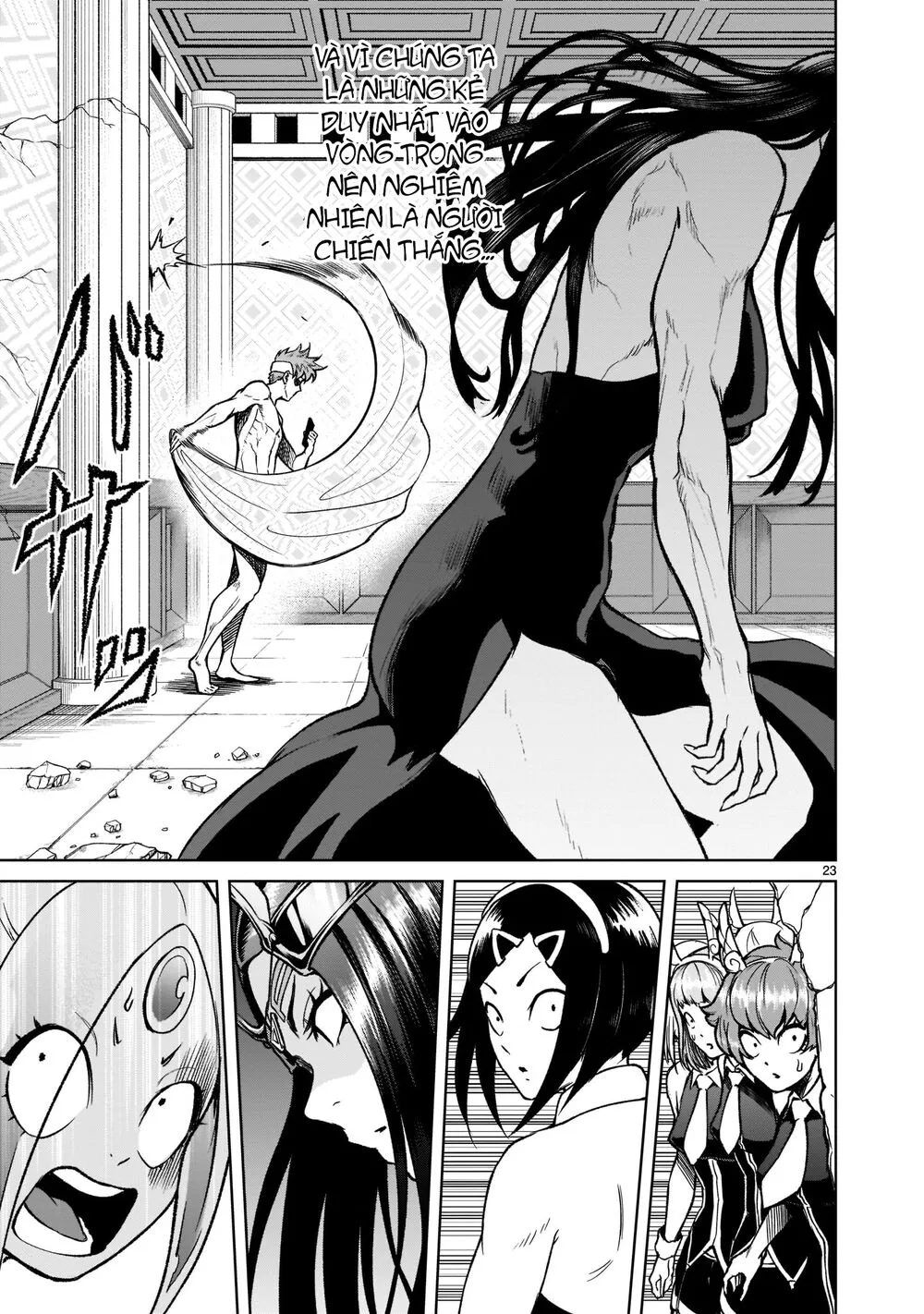 HentaiVN.net - Ảnh 22 - Đấu trường Hoa hồng [Rosengarten Saga; Rozengaten Saga; Rosen Garten Saga] - Chap 20: Bộ mặt thật ～Gastgeber-Klub～