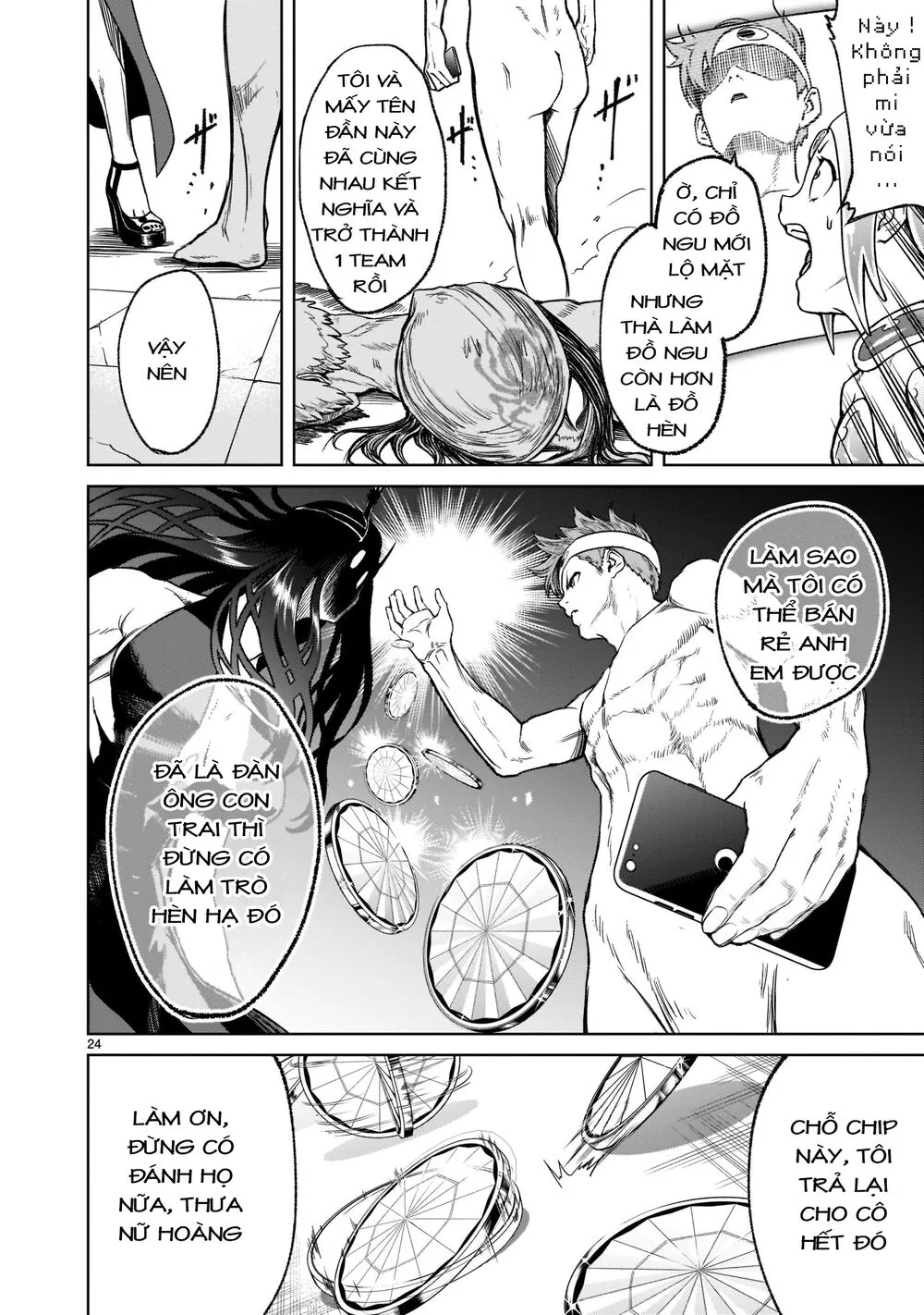 HentaiVN.net - Ảnh 23 - Đấu trường Hoa hồng [Rosengarten Saga; Rozengaten Saga; Rosen Garten Saga] - Chap 20: Bộ mặt thật ～Gastgeber-Klub～