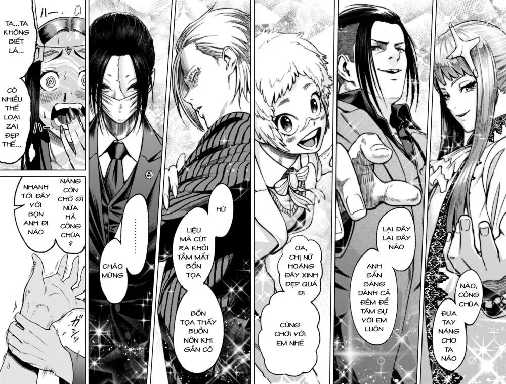 HentaiVN.net - Ảnh 35 - Đấu trường Hoa hồng [Rosengarten Saga; Rozengaten Saga; Rosen Garten Saga] - Chap 20: Bộ mặt thật ～Gastgeber-Klub～