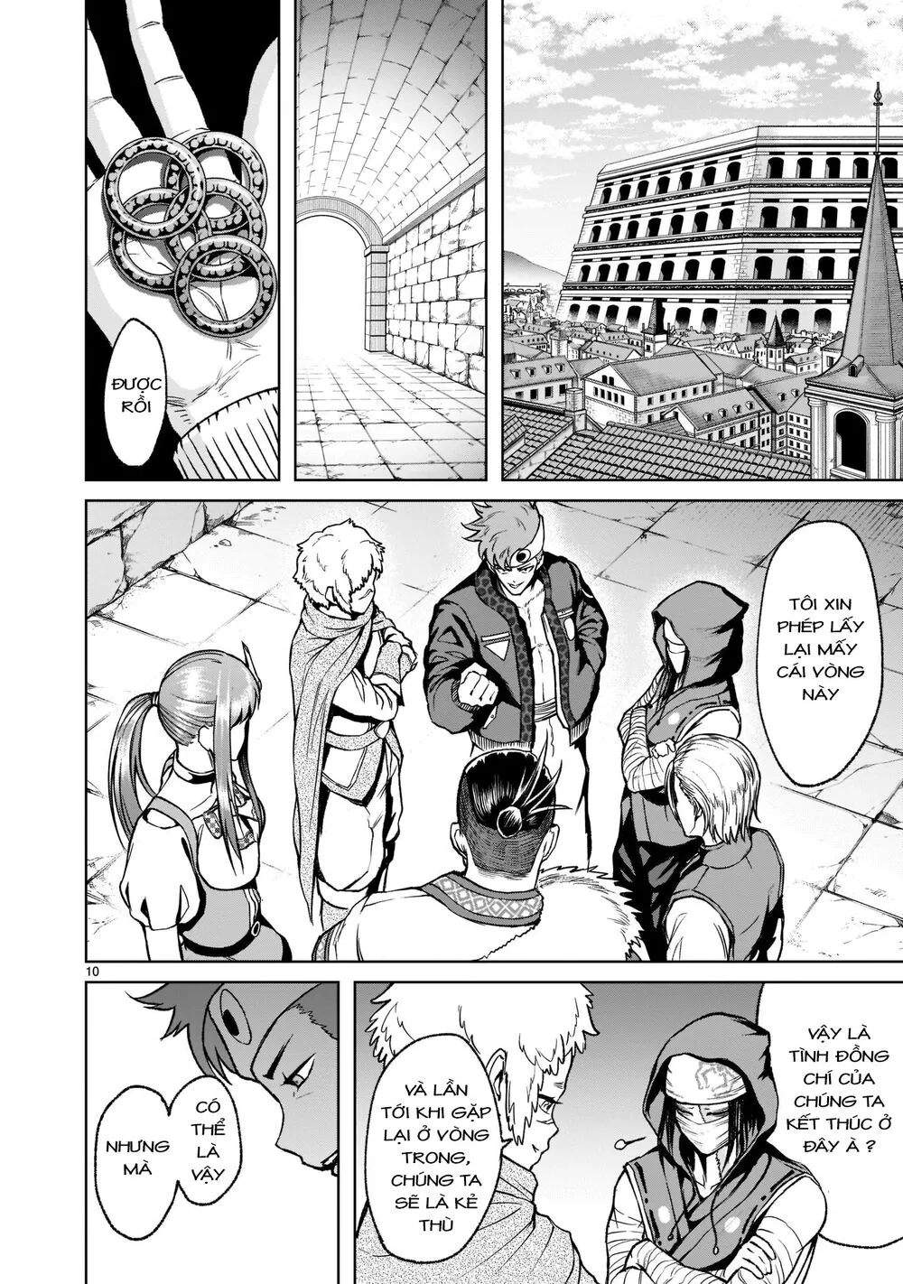 HentaiVN.net - Ảnh 10 - Đấu trường Hoa hồng [Rosengarten Saga; Rozengaten Saga; Rosen Garten Saga] - Chap 21: Nhẫn ～Träume～