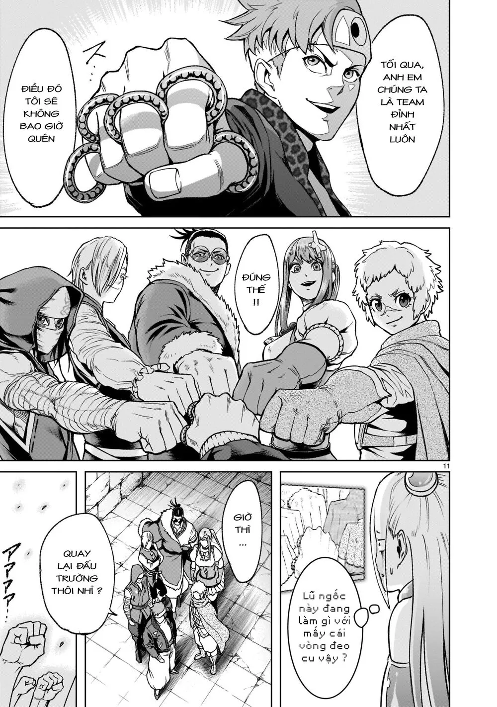 HentaiVN.net - Ảnh 11 - Đấu trường Hoa hồng [Rosengarten Saga; Rozengaten Saga; Rosen Garten Saga] - Chap 21: Nhẫn ～Träume～