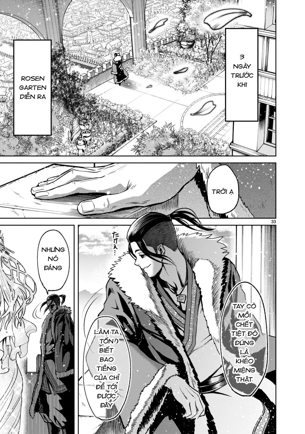 HentaiVN.net - Ảnh 33 - Đấu trường Hoa hồng [Rosengarten Saga; Rozengaten Saga; Rosen Garten Saga] - Chap 21: Nhẫn ～Träume～