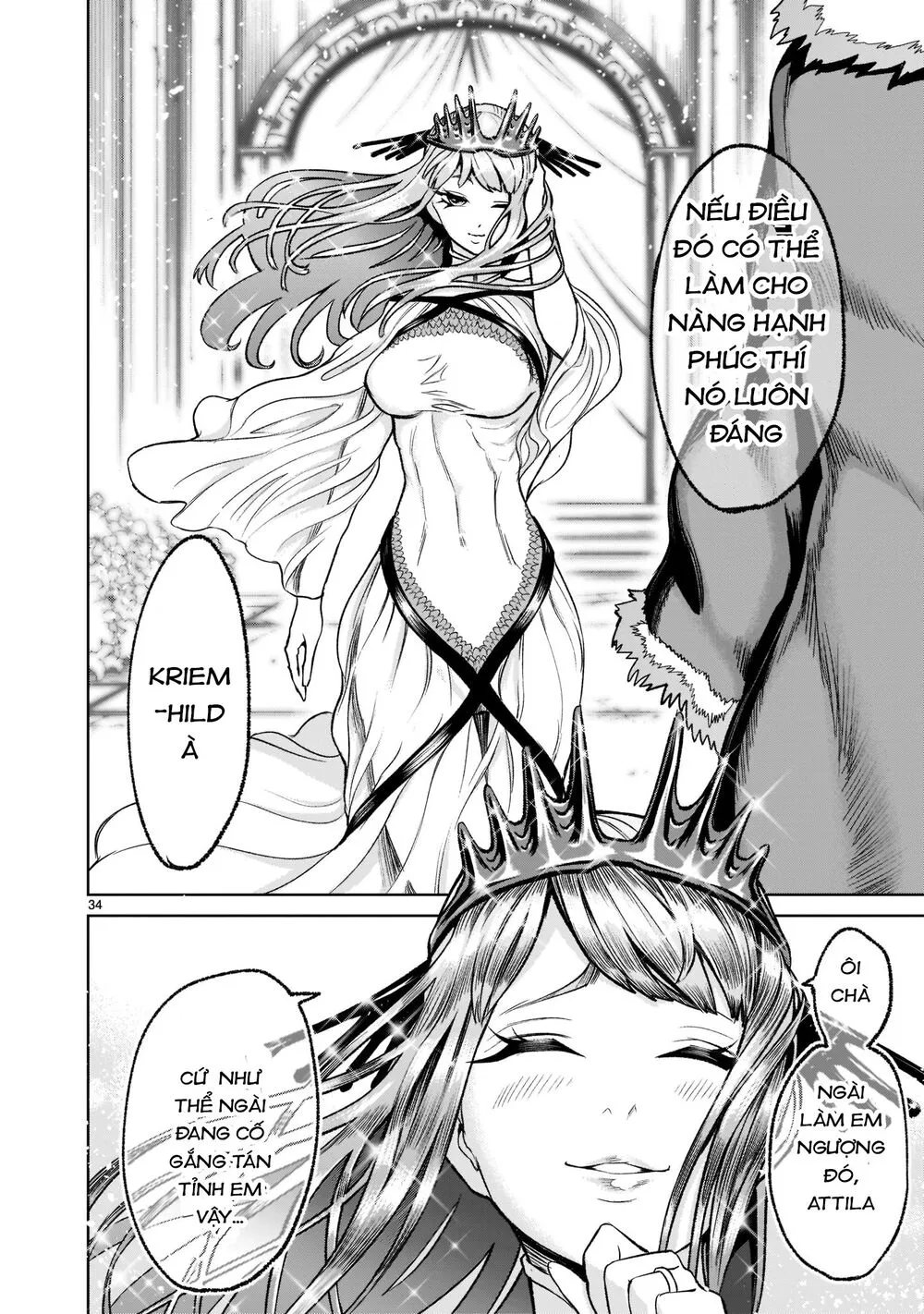 HentaiVN.net - Ảnh 34 - Đấu trường Hoa hồng [Rosengarten Saga; Rozengaten Saga; Rosen Garten Saga] - Chap 21: Nhẫn ～Träume～