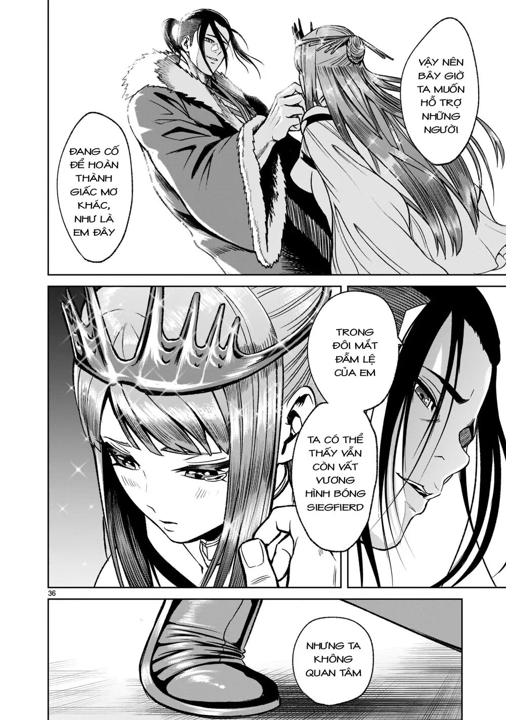 HentaiVN.net - Ảnh 36 - Đấu trường Hoa hồng [Rosengarten Saga; Rozengaten Saga; Rosen Garten Saga] - Chap 21: Nhẫn ～Träume～