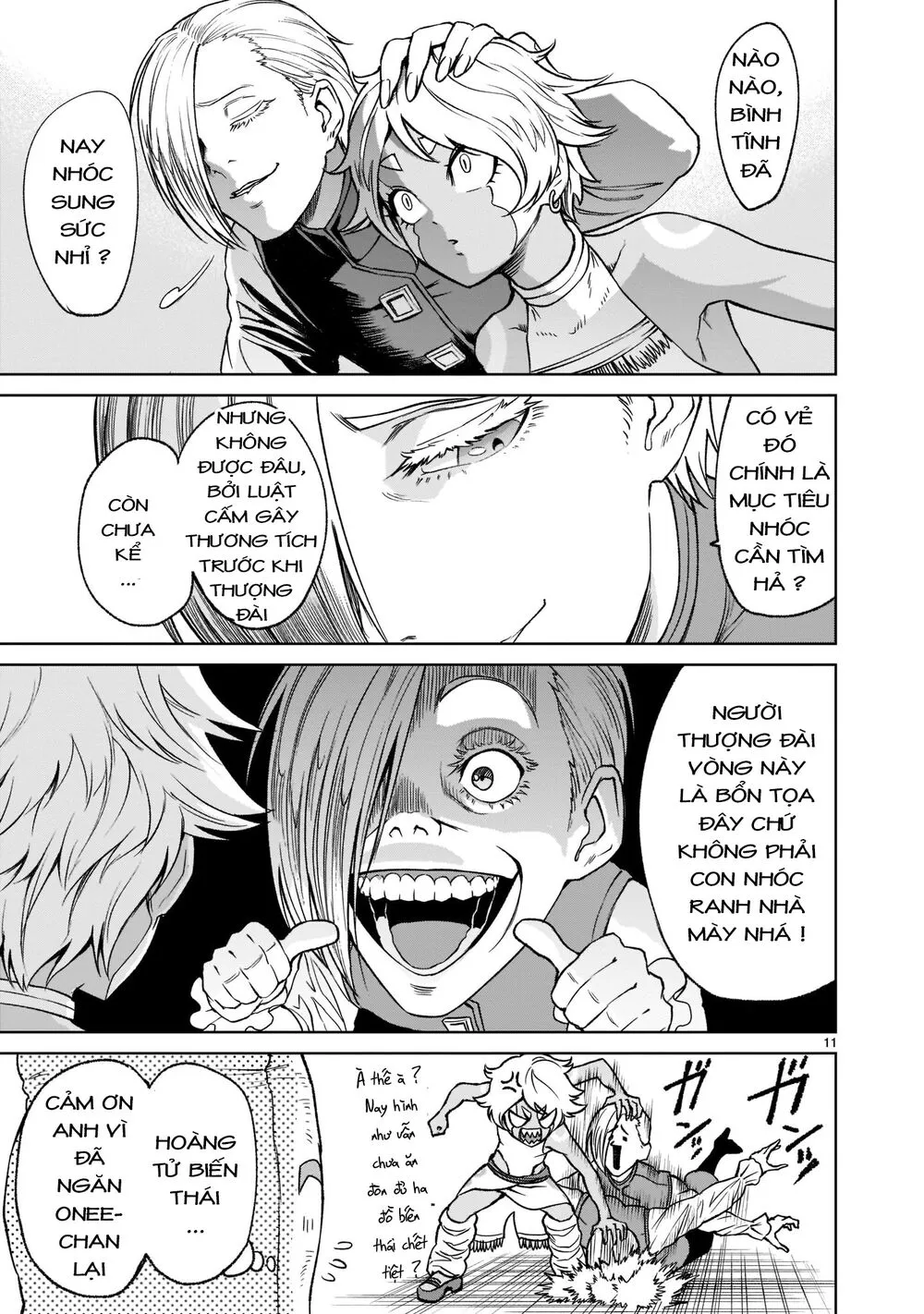 HentaiVN.net - Ảnh 11 - Đấu trường Hoa hồng [Rosengarten Saga; Rozengaten Saga; Rosen Garten Saga] - Chap 22: Hỗn loạn ～Weirdo-Fest～