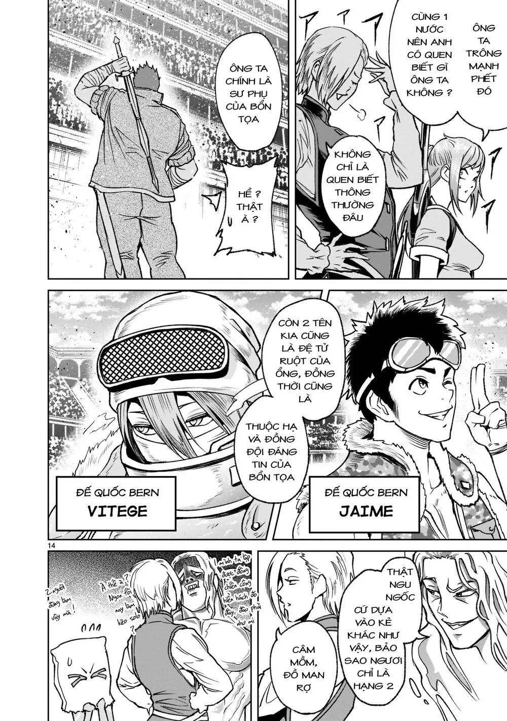HentaiVN.net - Ảnh 14 - Đấu trường Hoa hồng [Rosengarten Saga; Rozengaten Saga; Rosen Garten Saga] - Chap 22: Hỗn loạn ～Weirdo-Fest～