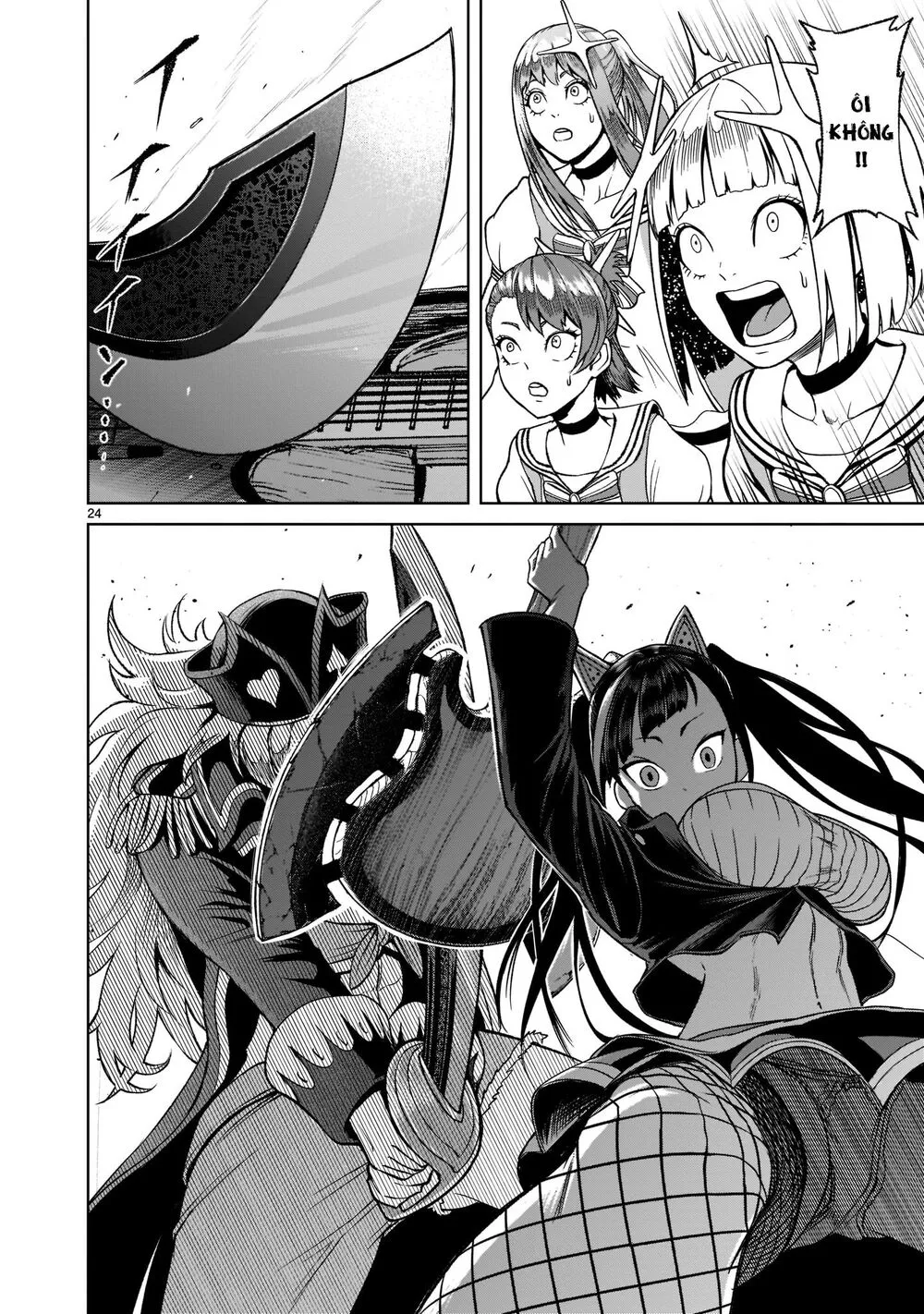 HentaiVN.net - Ảnh 24 - Đấu trường Hoa hồng [Rosengarten Saga; Rozengaten Saga; Rosen Garten Saga] - Chap 22: Hỗn loạn ～Weirdo-Fest～