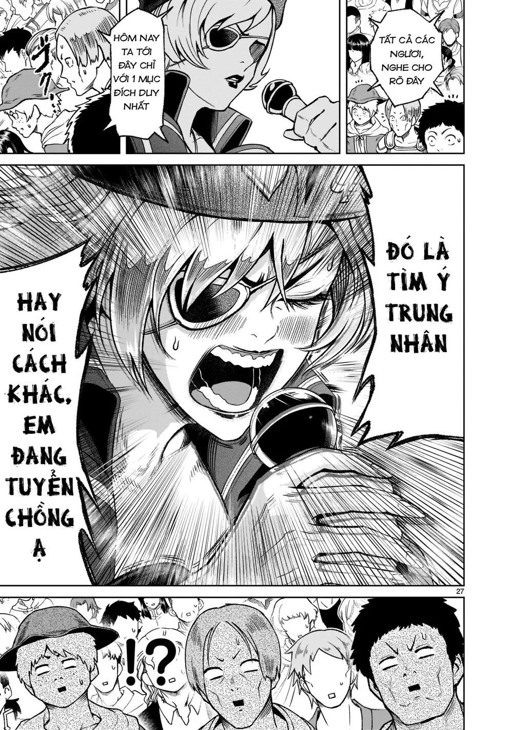 HentaiVN.net - Ảnh 27 - Đấu trường Hoa hồng [Rosengarten Saga; Rozengaten Saga; Rosen Garten Saga] - Chap 22: Hỗn loạn ～Weirdo-Fest～