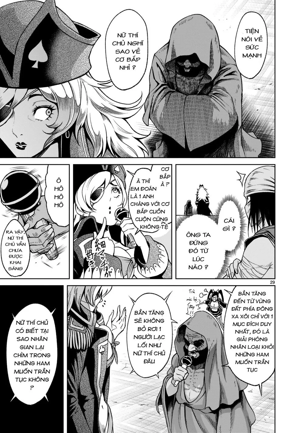 HentaiVN.net - Ảnh 29 - Đấu trường Hoa hồng [Rosengarten Saga; Rozengaten Saga; Rosen Garten Saga] - Chap 22: Hỗn loạn ～Weirdo-Fest～