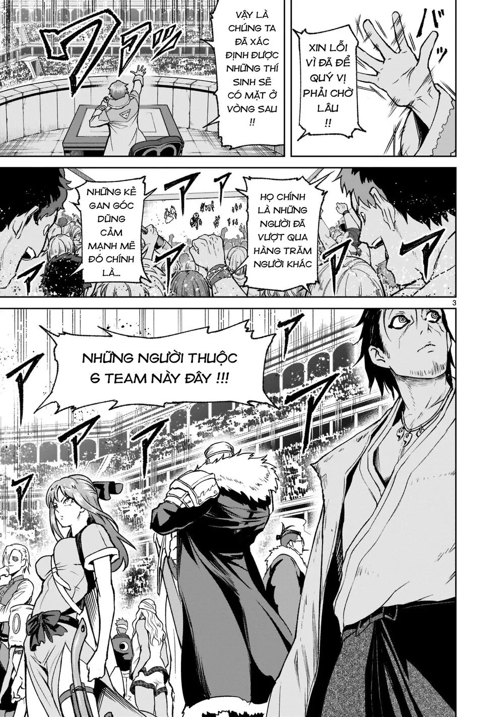 HentaiVN.net - Ảnh 3 - Đấu trường Hoa hồng [Rosengarten Saga; Rozengaten Saga; Rosen Garten Saga] - Chap 22: Hỗn loạn ～Weirdo-Fest～