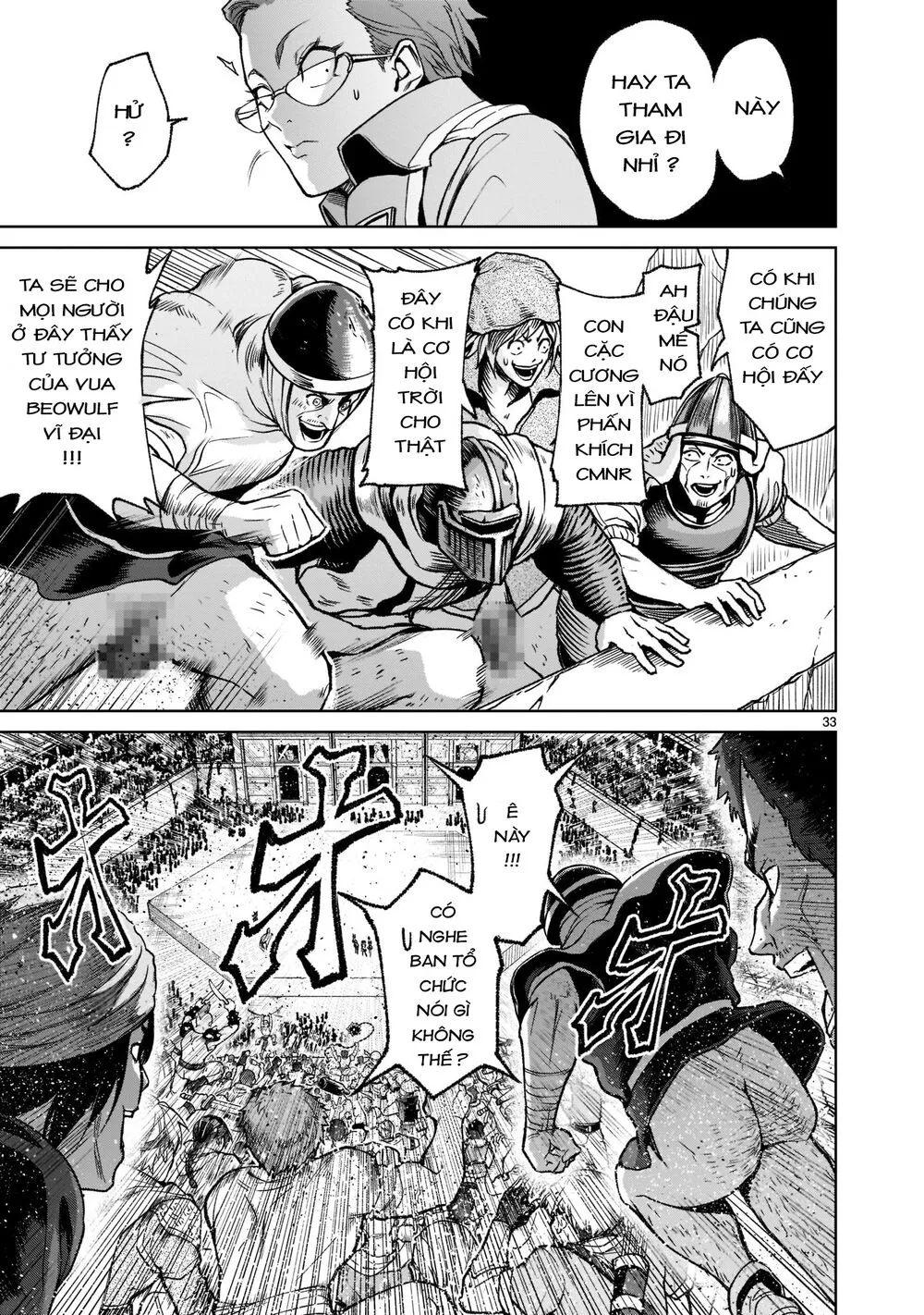 HentaiVN.net - Ảnh 33 - Đấu trường Hoa hồng [Rosengarten Saga; Rozengaten Saga; Rosen Garten Saga] - Chap 22: Hỗn loạn ～Weirdo-Fest～